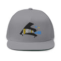 Johnnie Be Good Movie Embroidered Grand Piano Flat Bill Cap