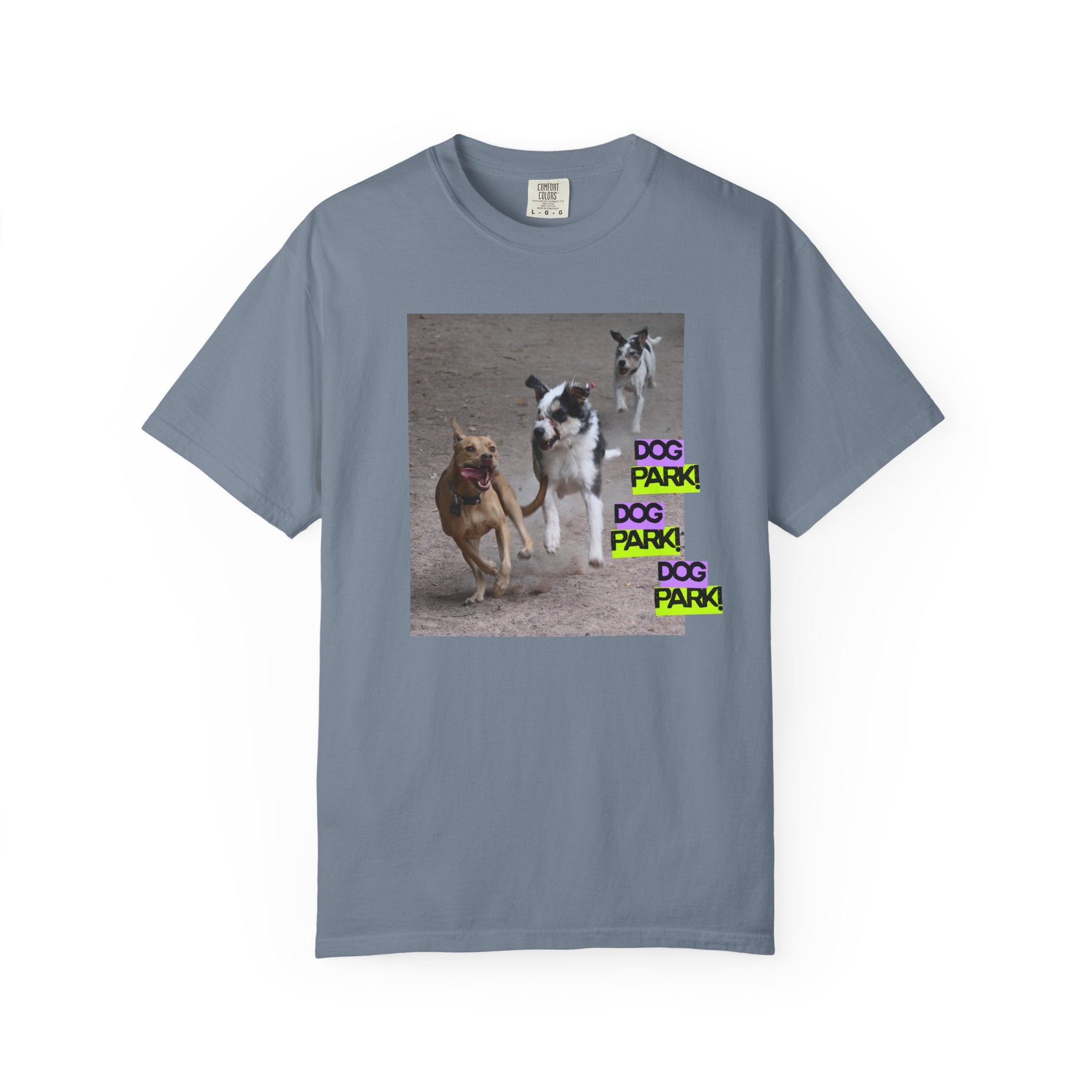 Dog Park Graphic Tee | Fun Pet Lover Shirt, Casual Dog Parent Apparel, Unique Gift for Dog Owners, Animal Lover Fashion