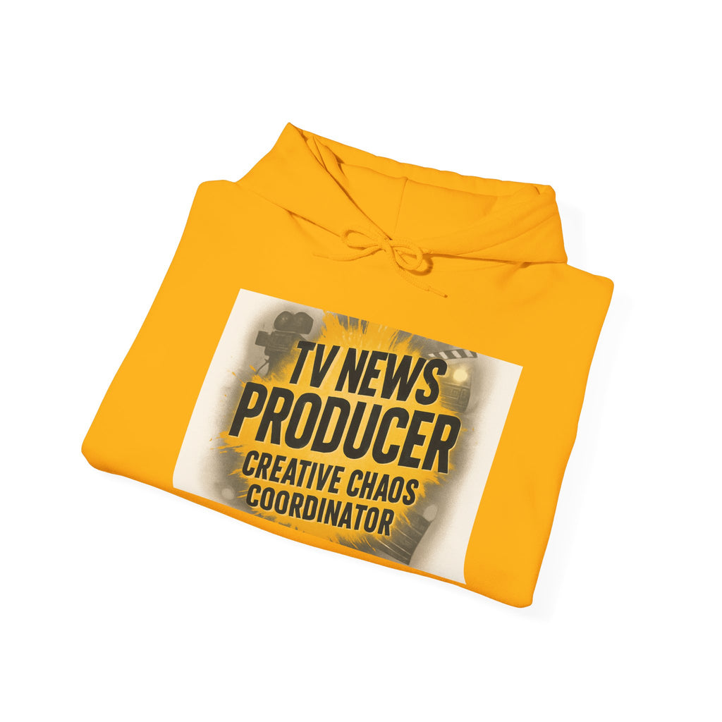 TV News Producer Hooded Sweatshirt, Cozy Gift for Media Creators, Warm Hoodie for News Lovers, Creative Work Apparel, Unique Producer [...]