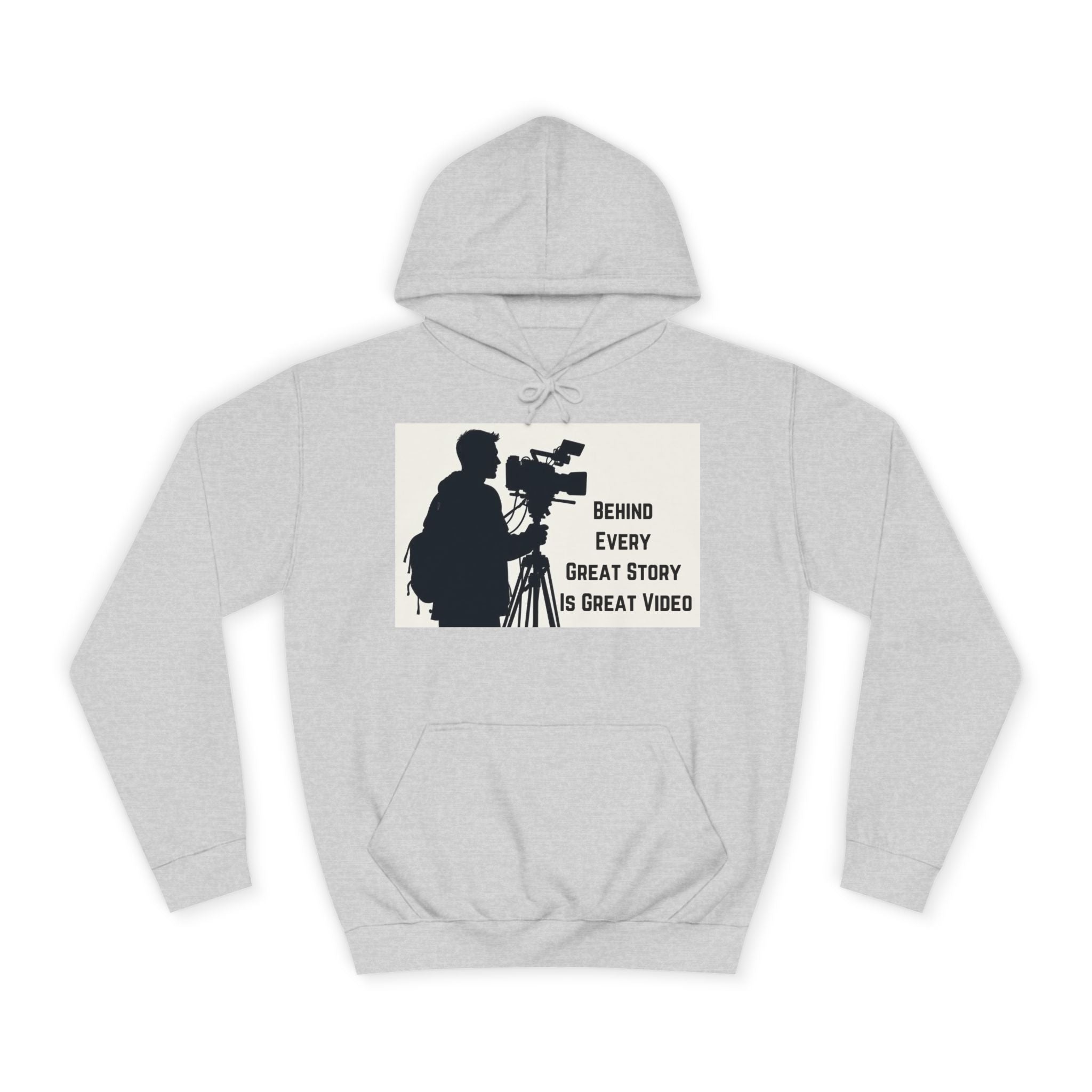 TV News Videographers: Unisex College Hoodie