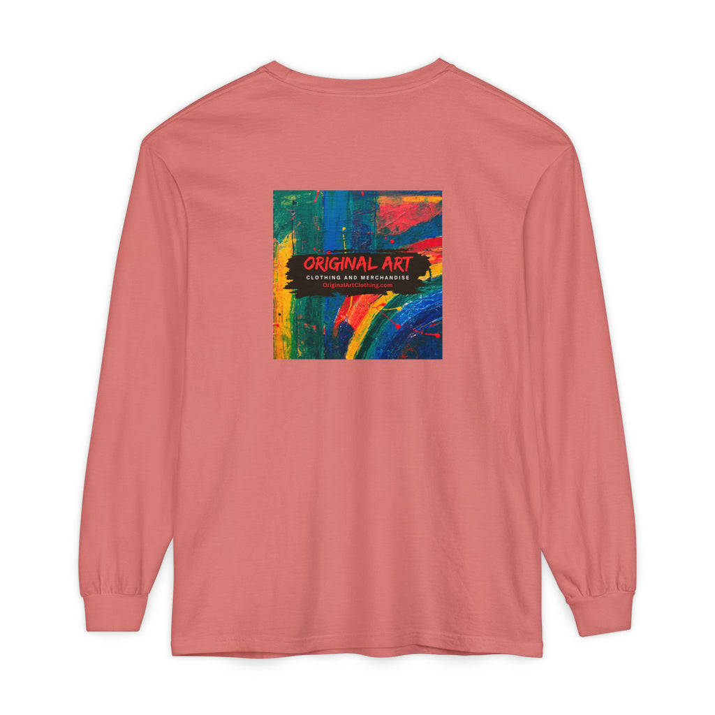 I Teach — 'It's a Work of Heart' Long Sleeve Teacher T-Shirt