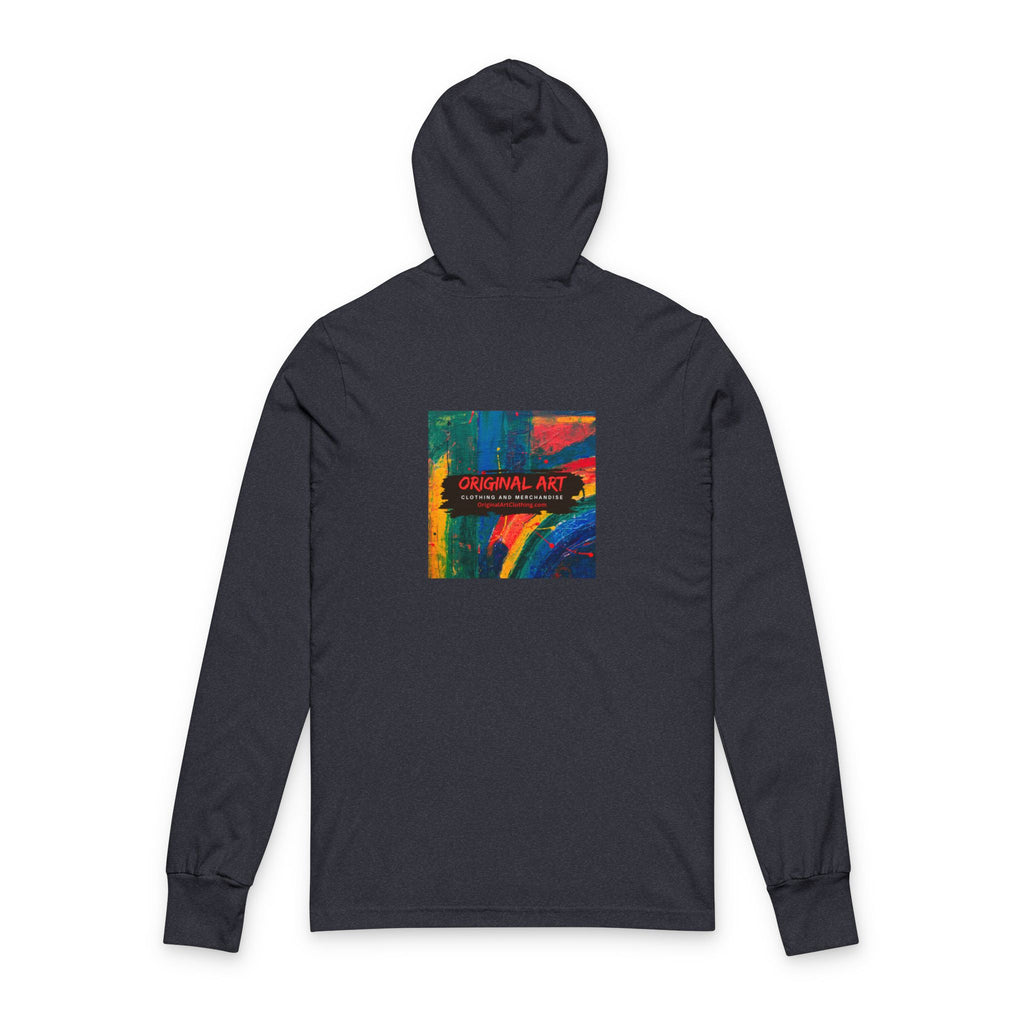 'Deep Thought' Hooded Long Sleeve Tee