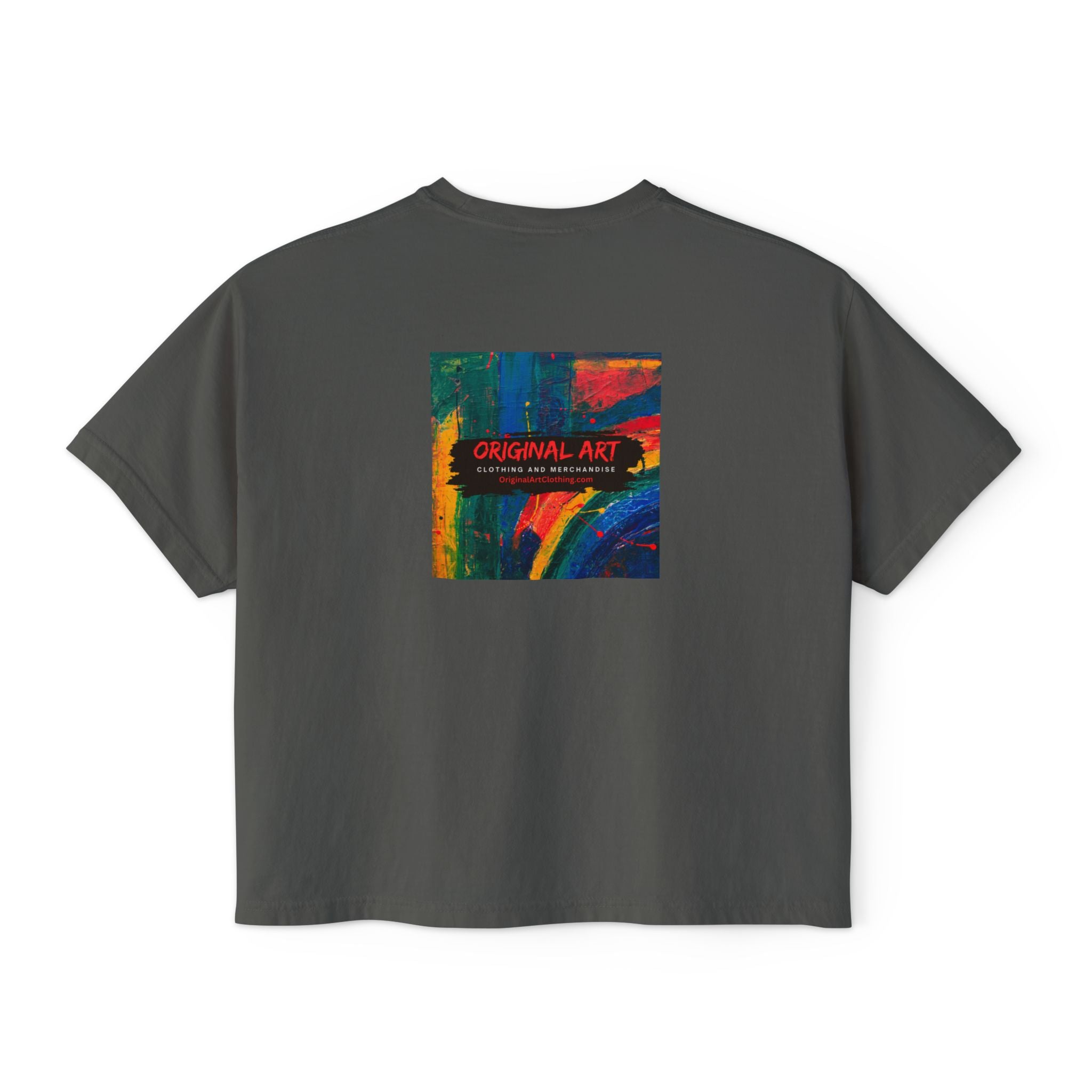 Teacher Quote Boxy Tee — "I teach. It's like directing a dramedy..."