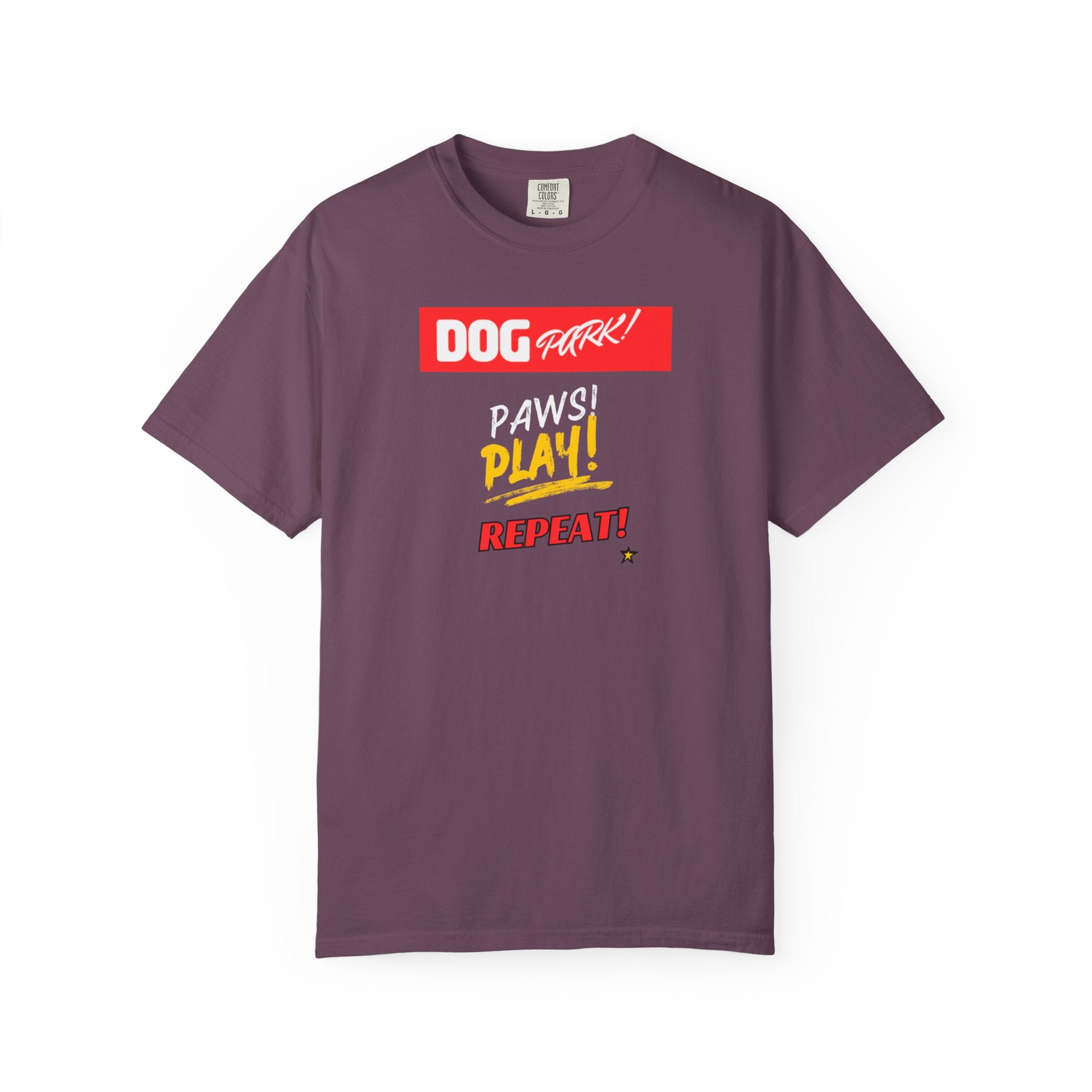 Dog Park Unisex Garment-Dyed T-shirt