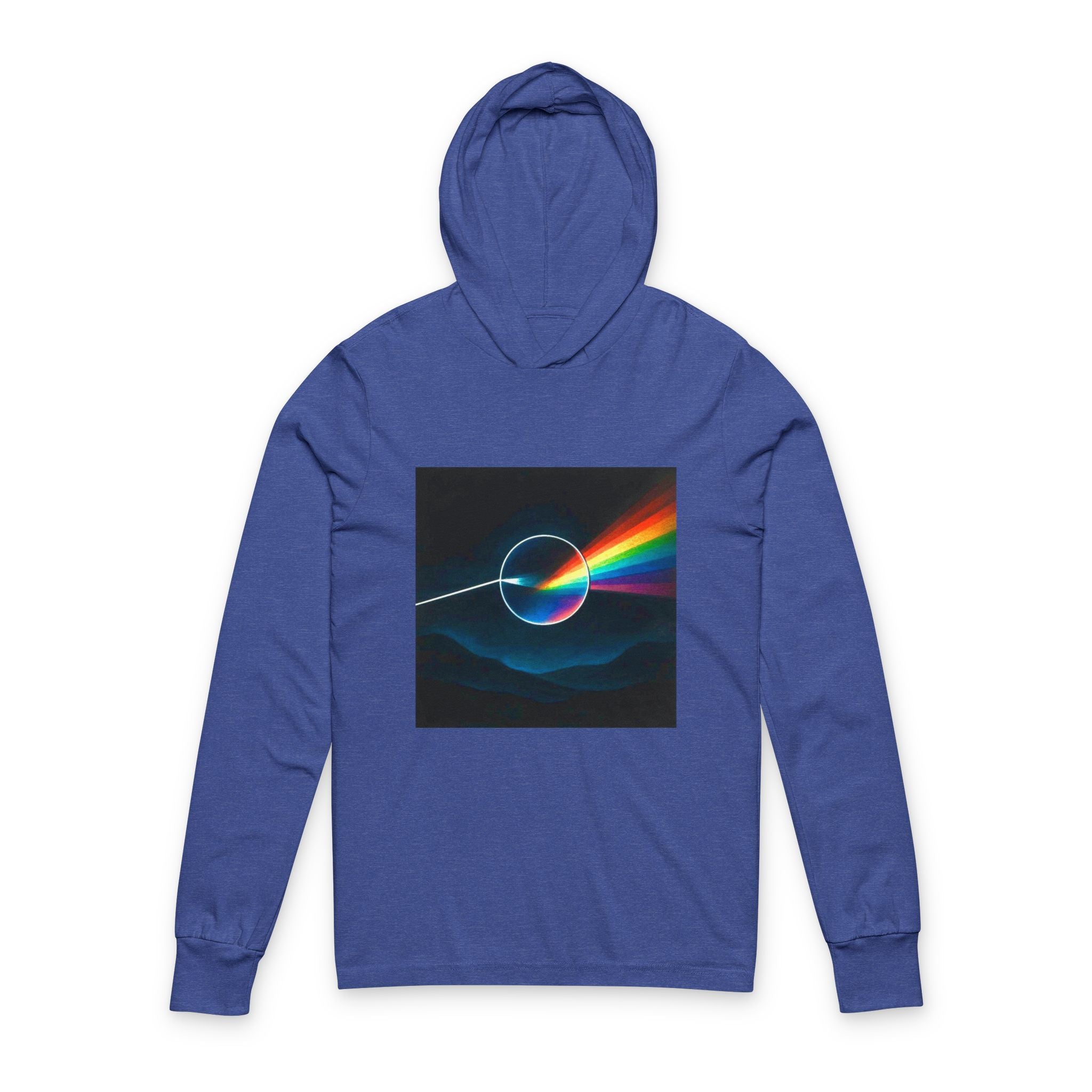 Prism Wave Hooded Long-Sleeve Tee