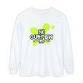 Unisex Long Sleeve Graphic Tee - Fun 'No Curfew' Design for Casual Wear, Gifts, Parties, Festivals, Youth Style