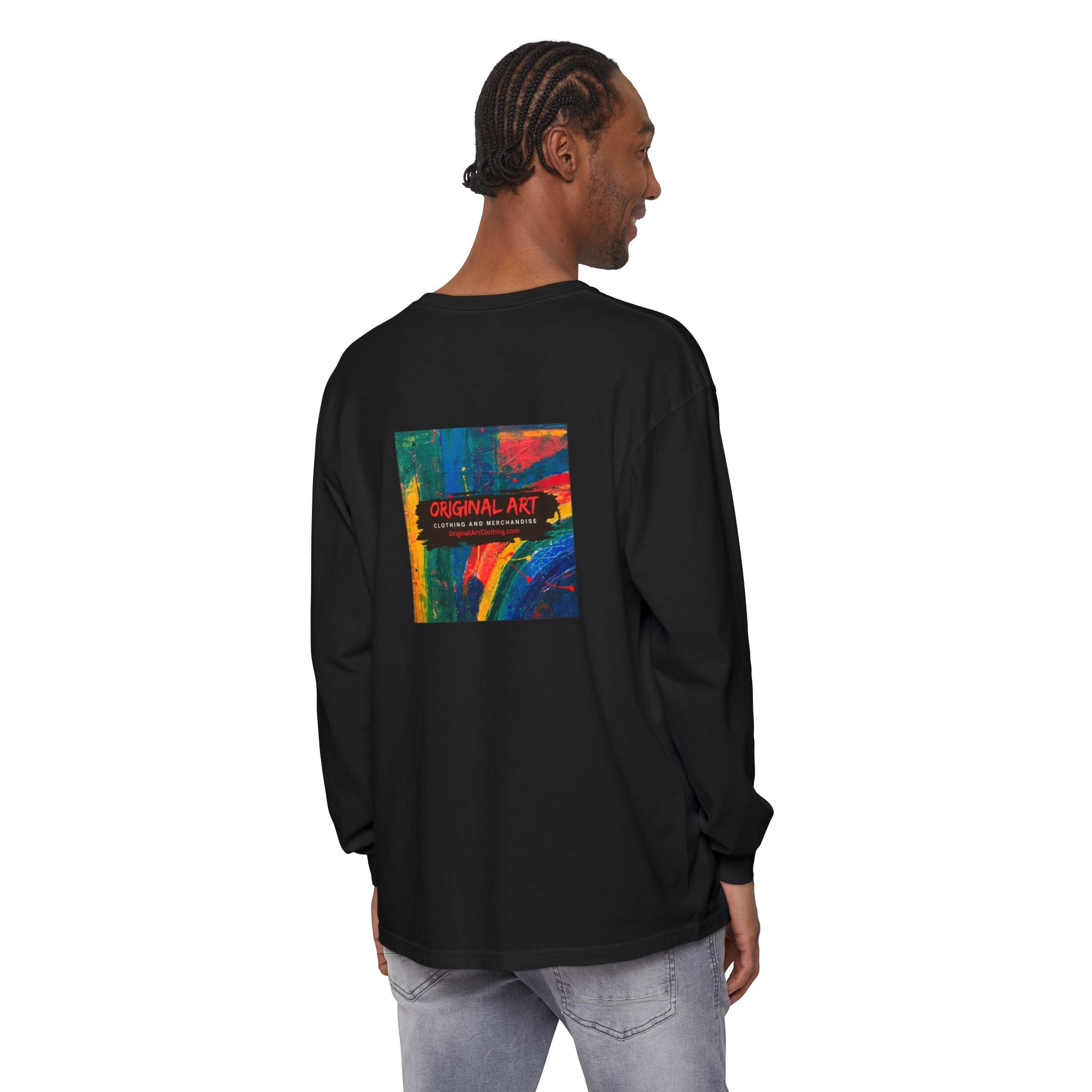 News Producer Power Long Sleeve Tee — "Producing Is My Superpower" Graphic