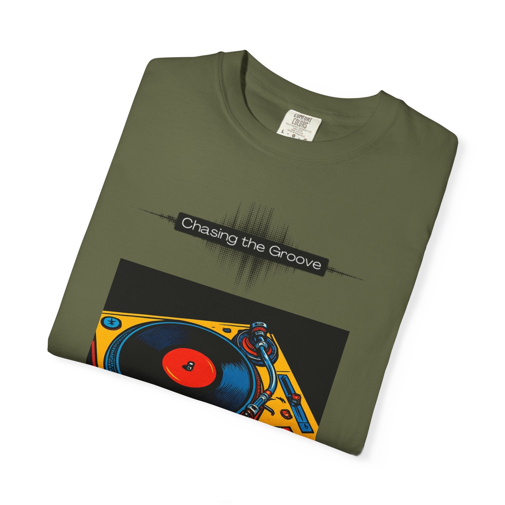 “Chasing the Groove” Retro Soundwave Tee