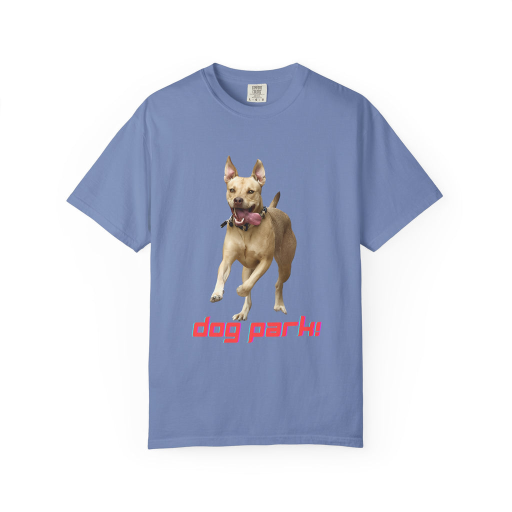 Dog Park Unisex Garment-Dyed T-shirt
