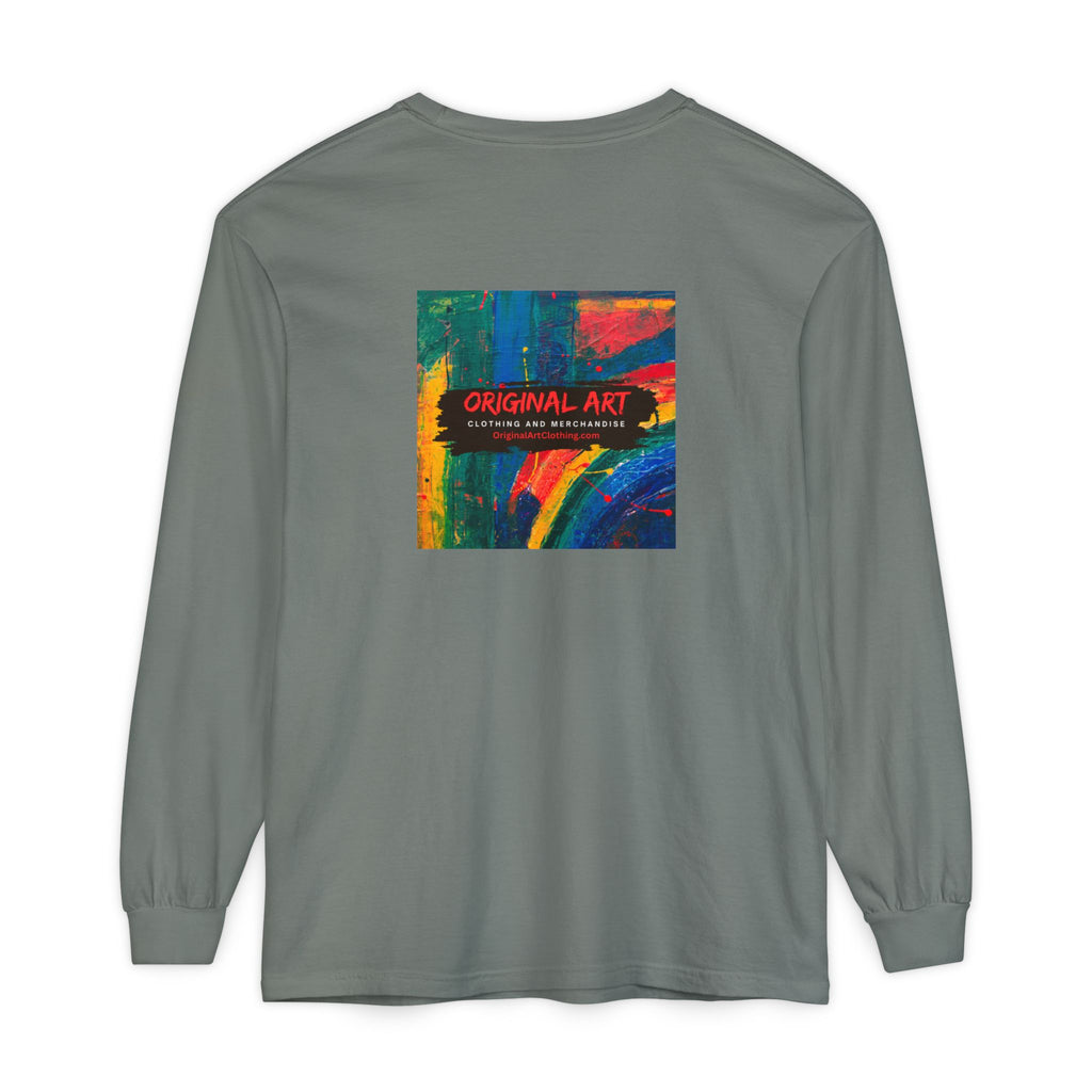I Teach — 'It's a Work of Heart' Long Sleeve Teacher T-Shirt
