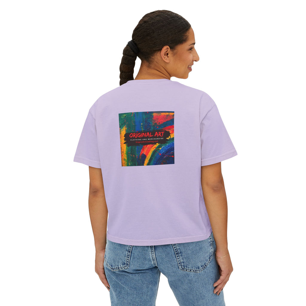Dog Park Women's Boxy Tee, Cute Pet Lover Shirt, Casual Tee for Dog Owners, Gift for Dog Lovers, Fun T-Shirt for Pet Days