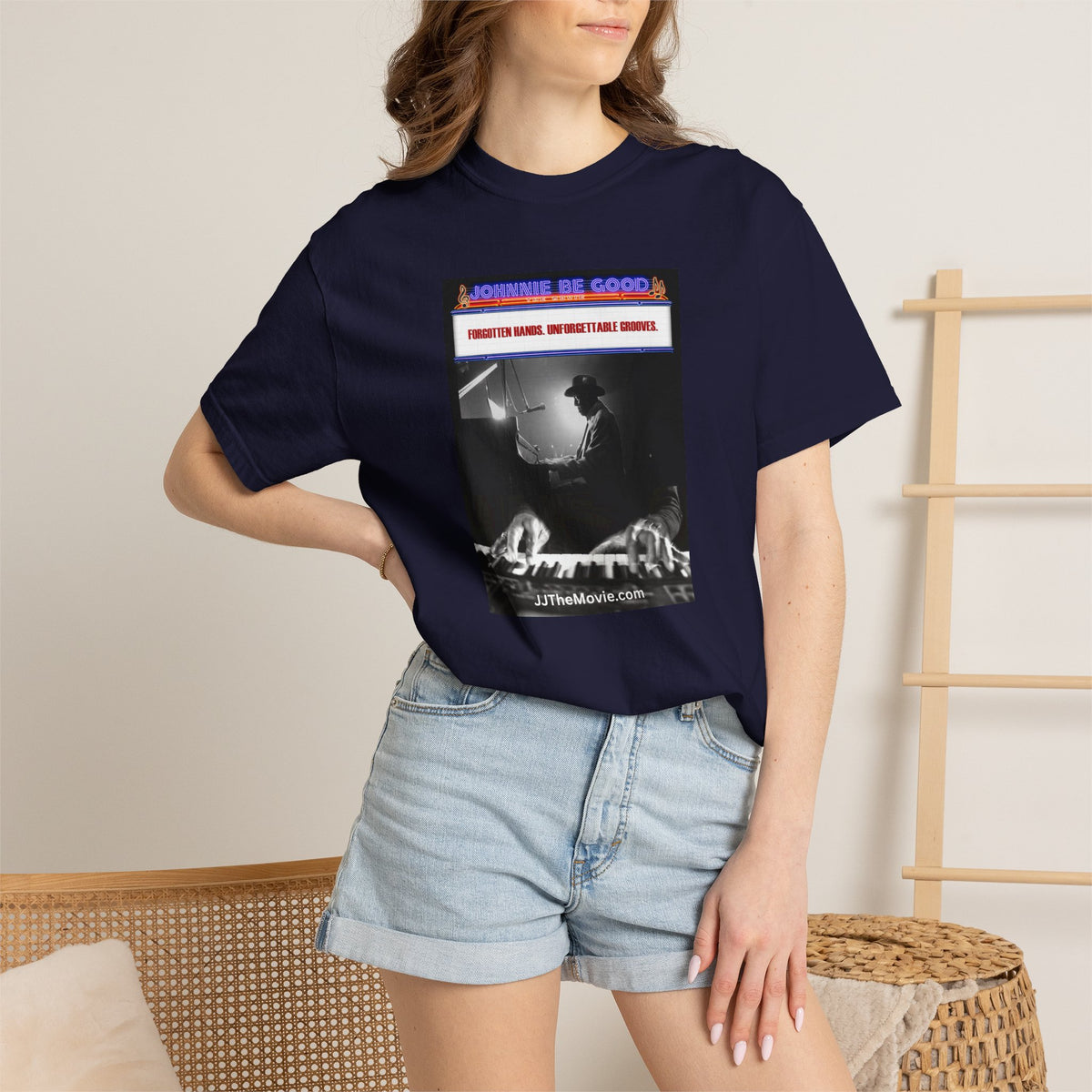 Team Johnnie Graphic T-Shirt — "Johnnie Be Good" Retro Rock Tee
