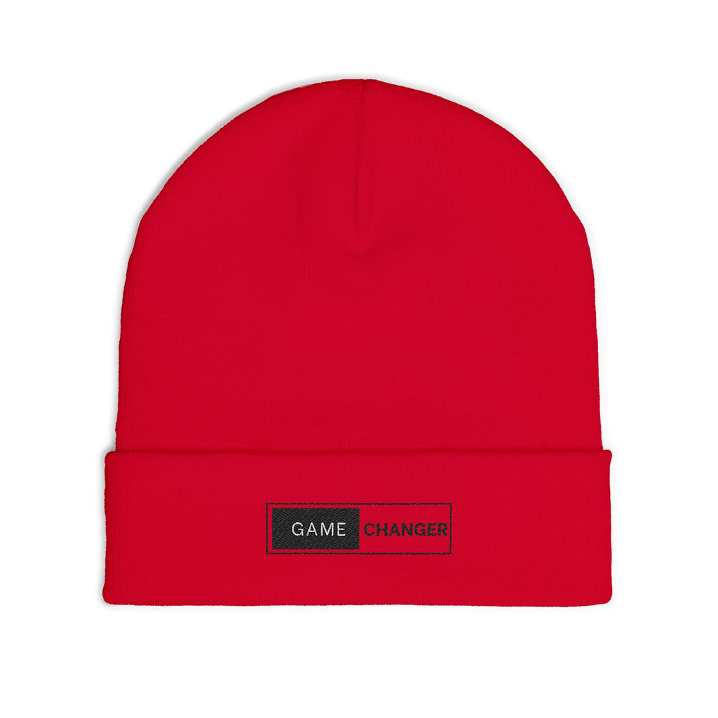 Game Changer Embroidered Knit Beanie