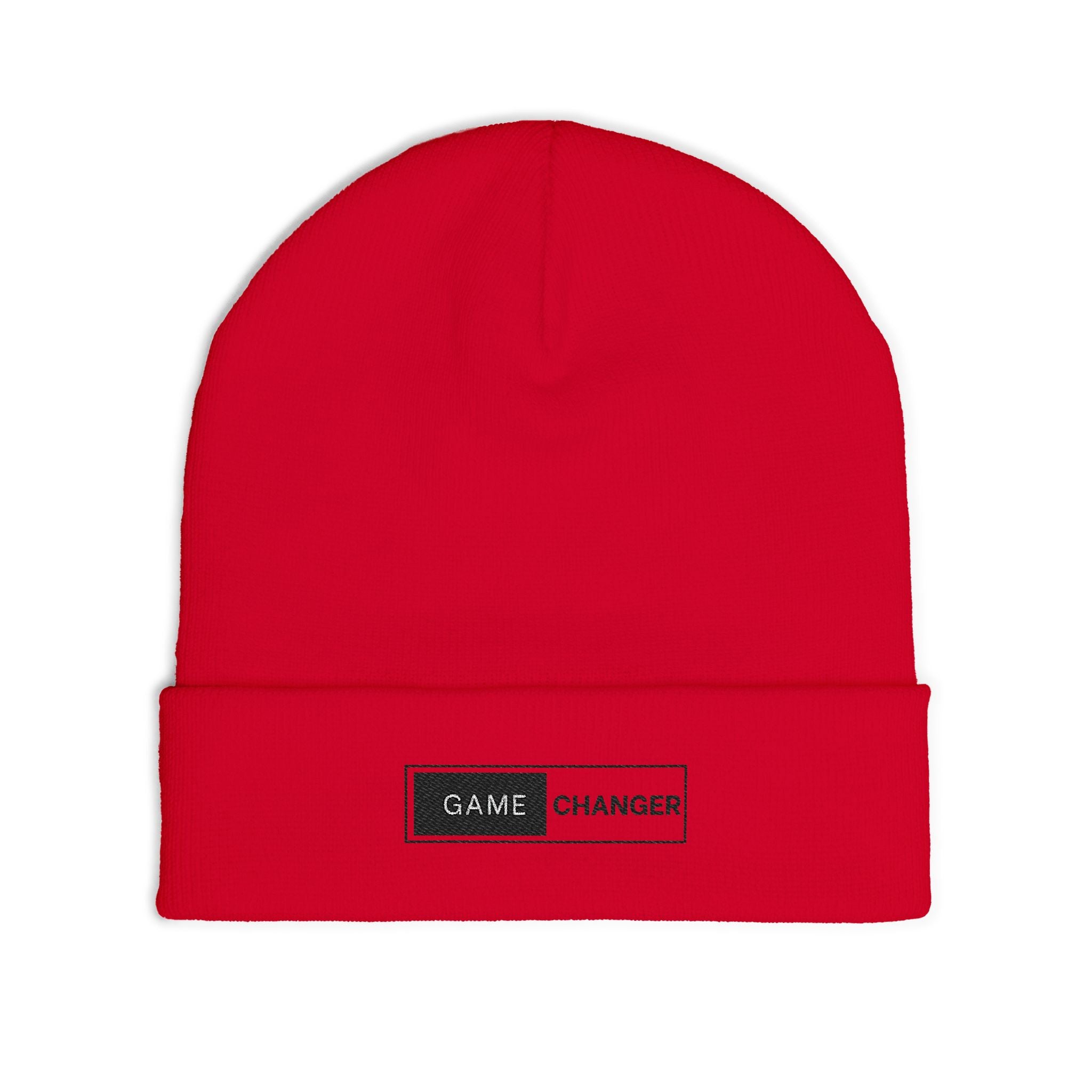 Game Changer Embroidered Knit Beanie