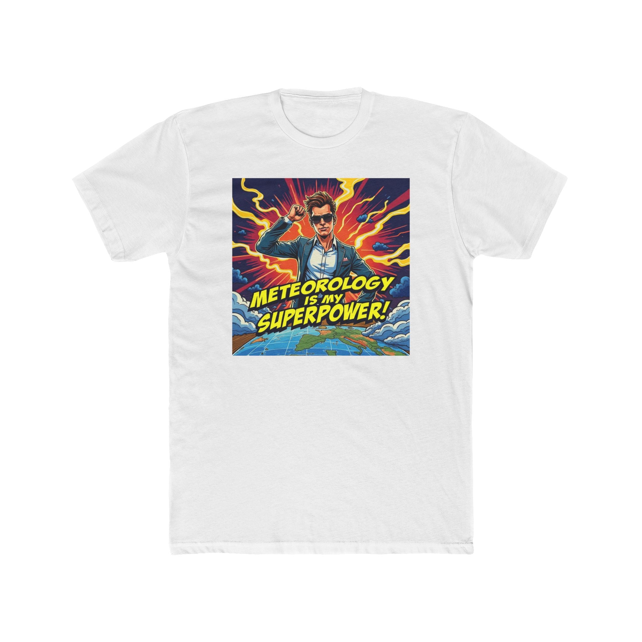 Meteorology Is My Superpower Unisex Cotton Crew Tee