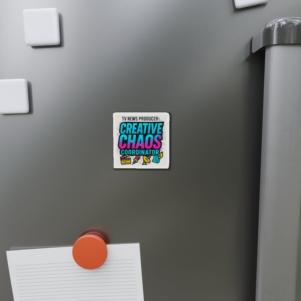 TV News Producers... Chaos Coordinator Die-Cut Magnets | Fun Gifts for TV News Producers | Home Decor & Office Supplies