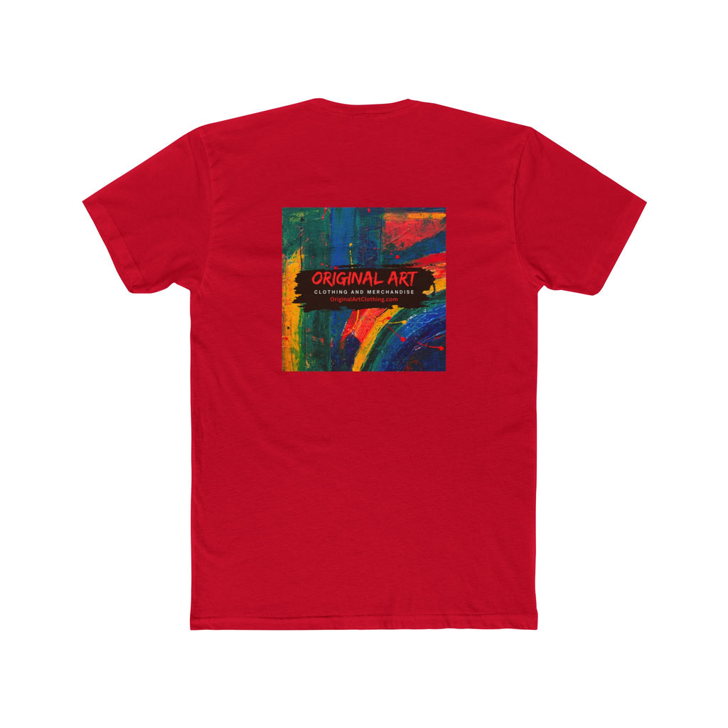 Lightning Prism Crew Tee — Retro Electric Graphic T-Shirt
