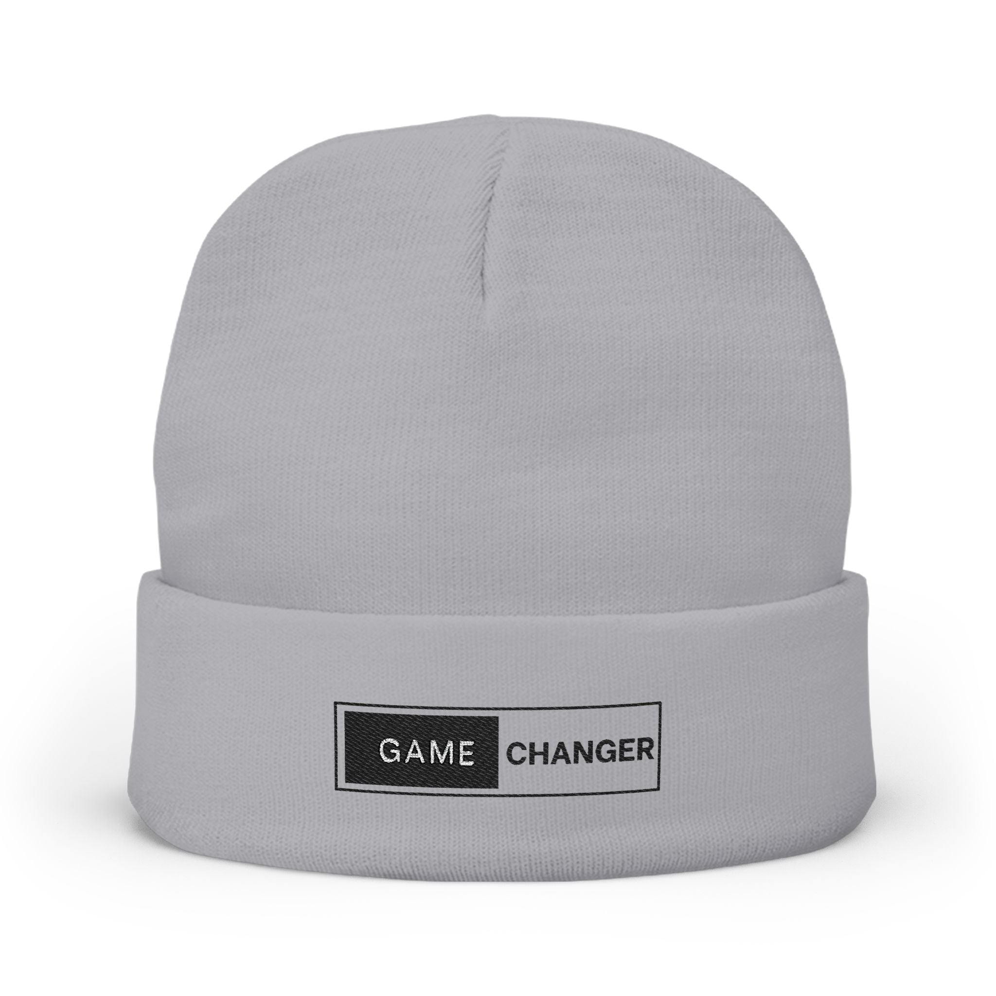 Game Changer Embroidered Knit Beanie