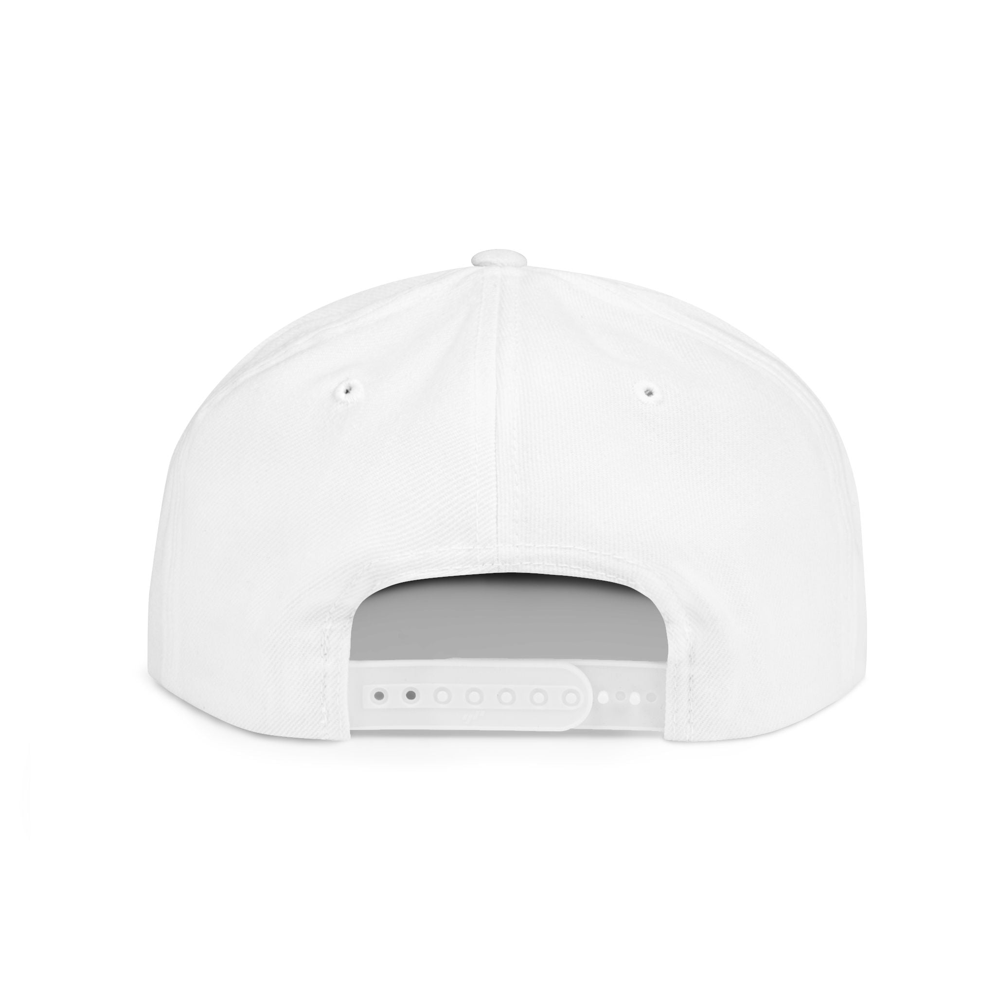 Snapback Hat — "Live Music Is My Jam" Graphic Flat Bill Cap