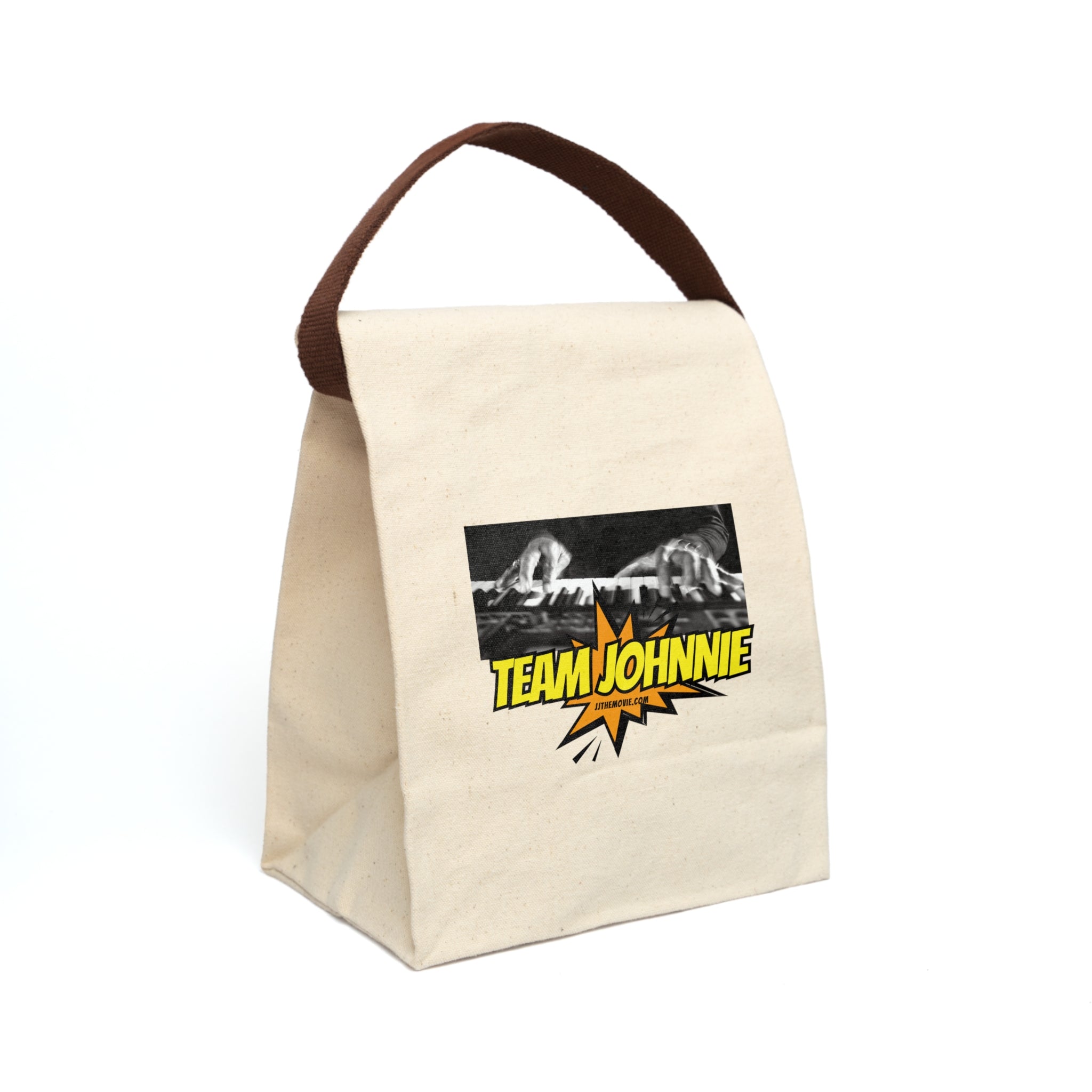 Team Johnnie Canvas Insulated Lunch Bag