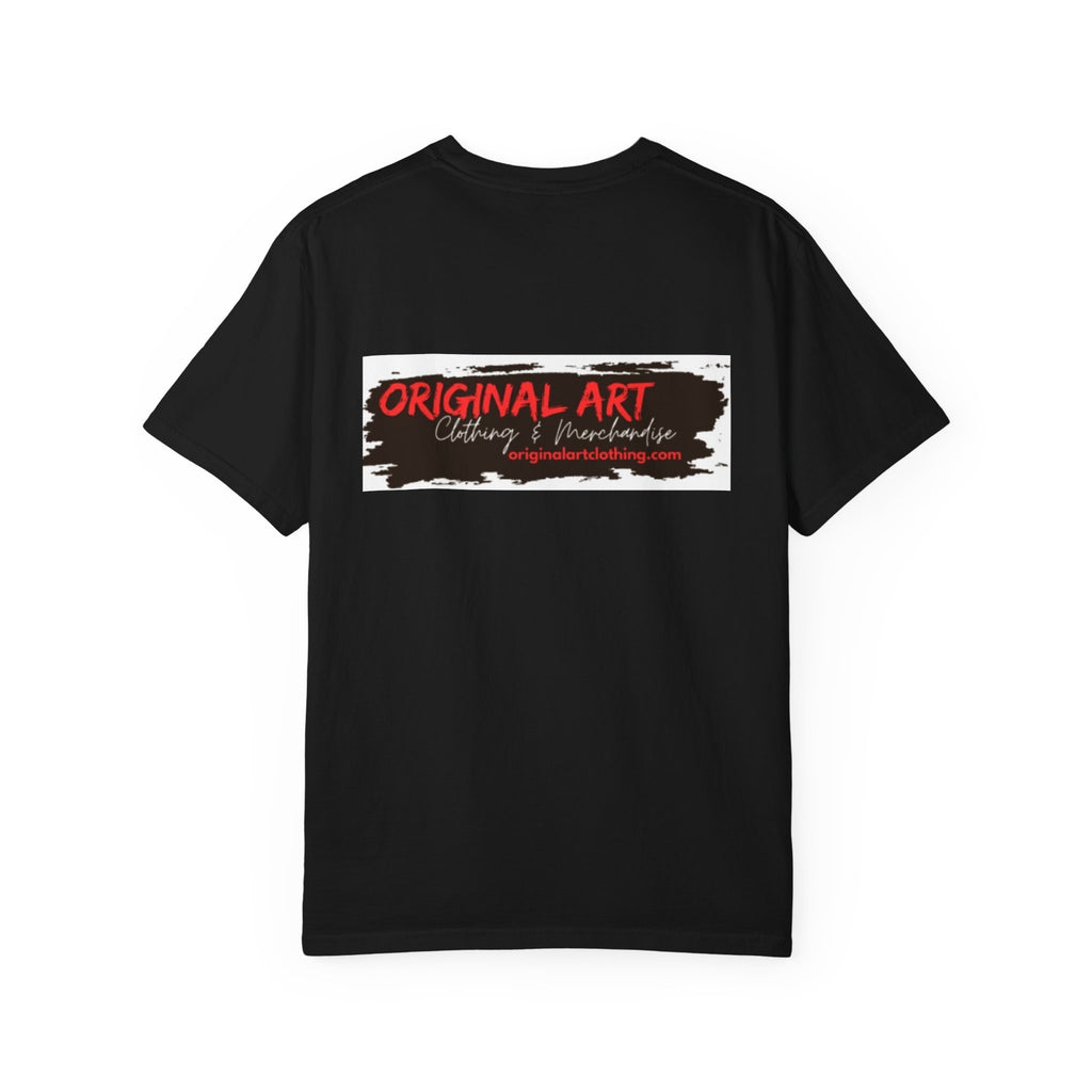Golf Miniature Player Art T-Shirt — Surreal Golf Graphic Tee