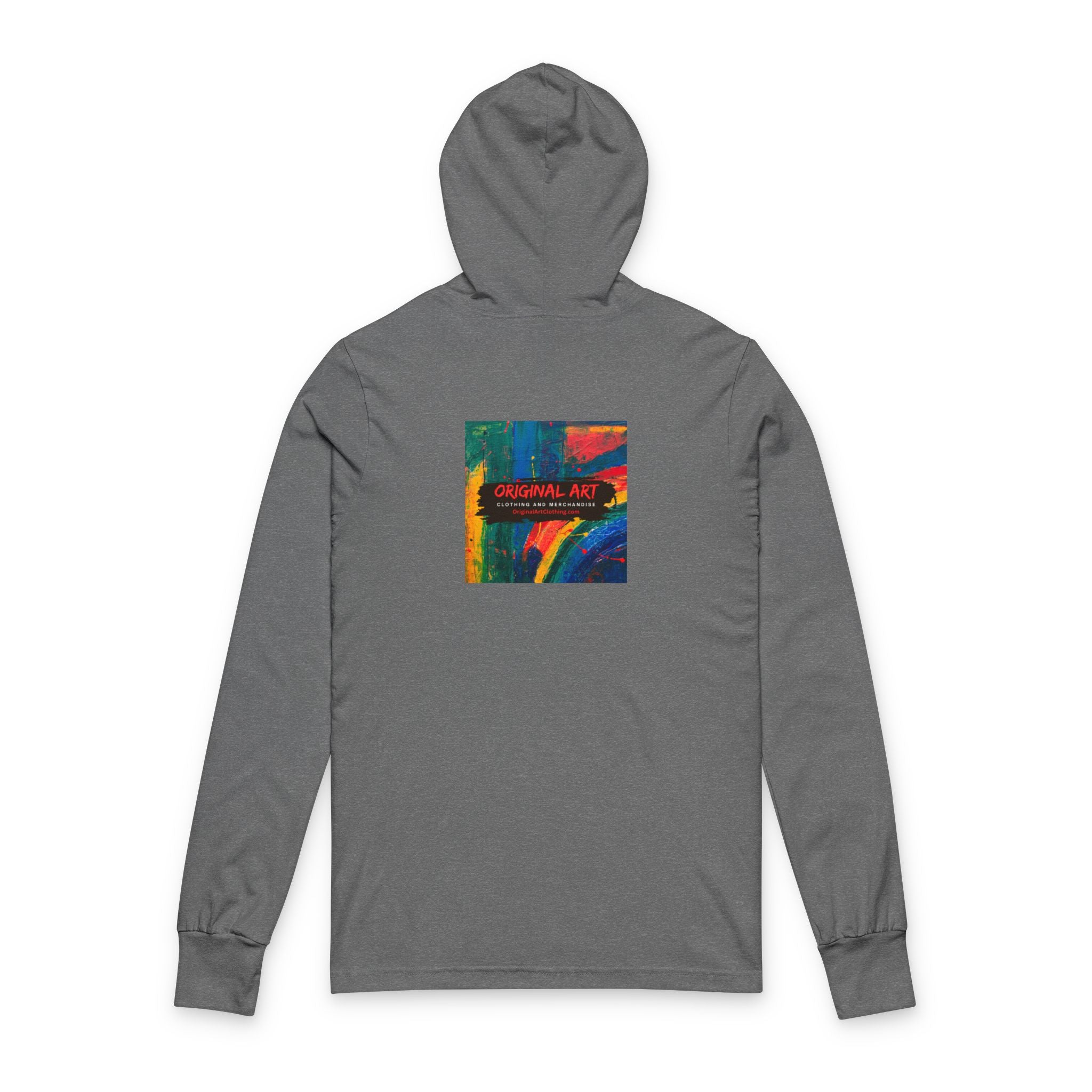 "Game On! Level Up!" Long-Sleeve Hooded Tee
