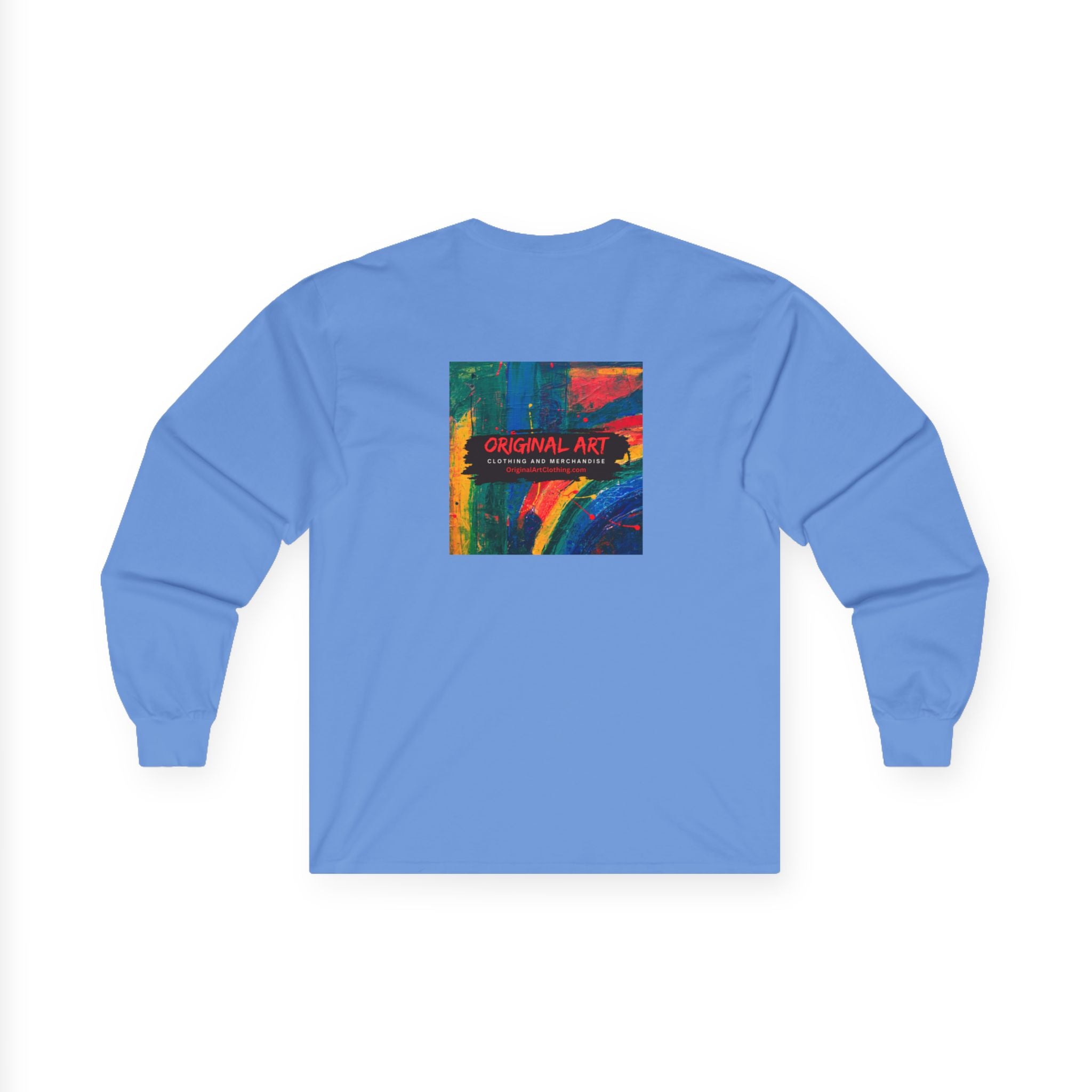 “Game On!” Graphic Gamer Logo Long Sleeve Tee —