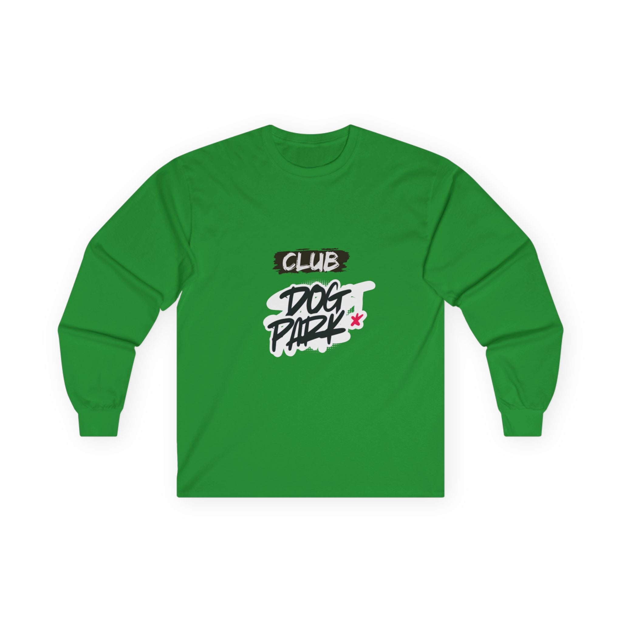 Dog Park: Unisex Long Sleeve Tee - Casual Wear, Party Attire, Music Festival Gift, Graphic Tee