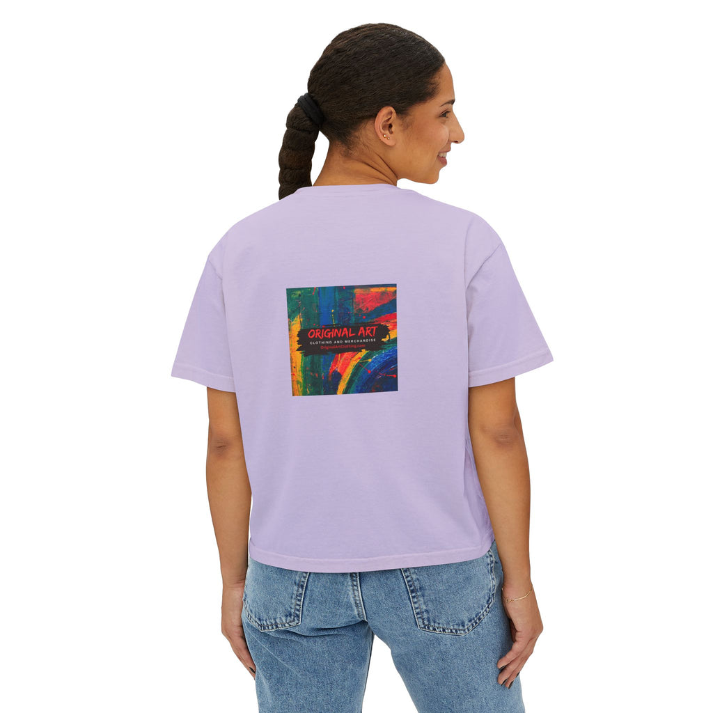 Live Music Is My Jam Boxy Tee — Women's Cropped Graphic Concert T‑Shirt