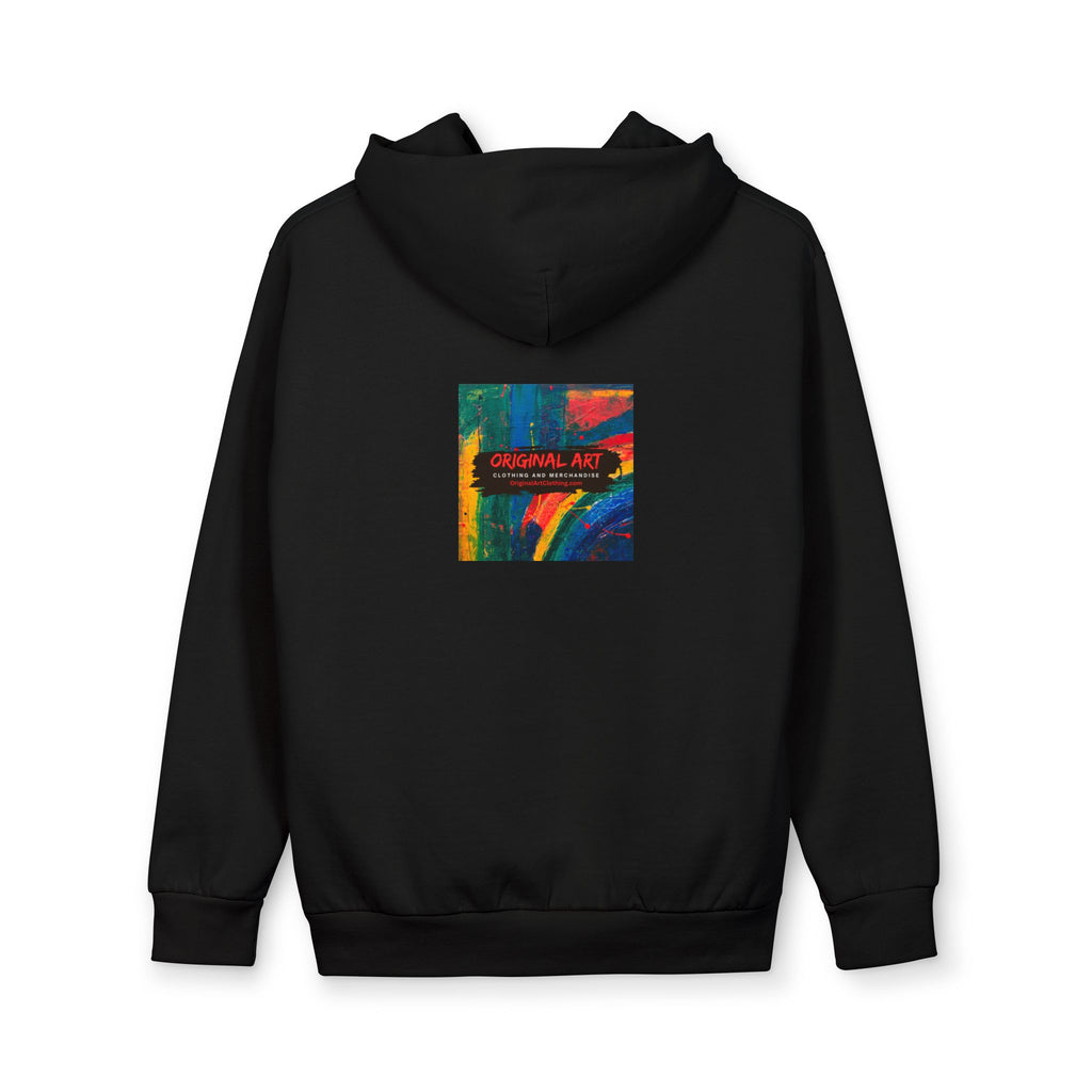 Girl Dad Hoodie — Colorful Back Art Pullover