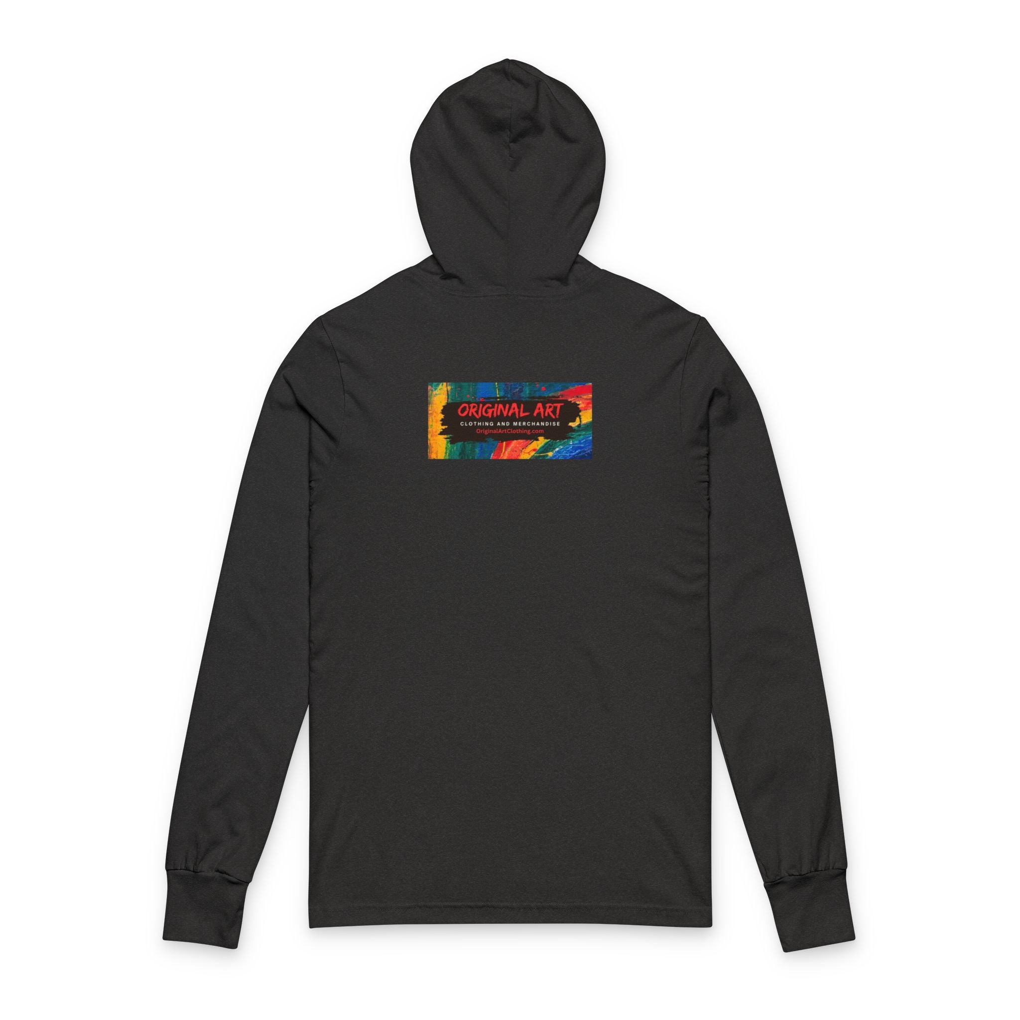 The Bald Life Hooded Long Sleeve Tee — Graphic Hooded Tee for Bold Statement Style
