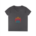 Coolest Grandma in the World V-Neck T-Shirt