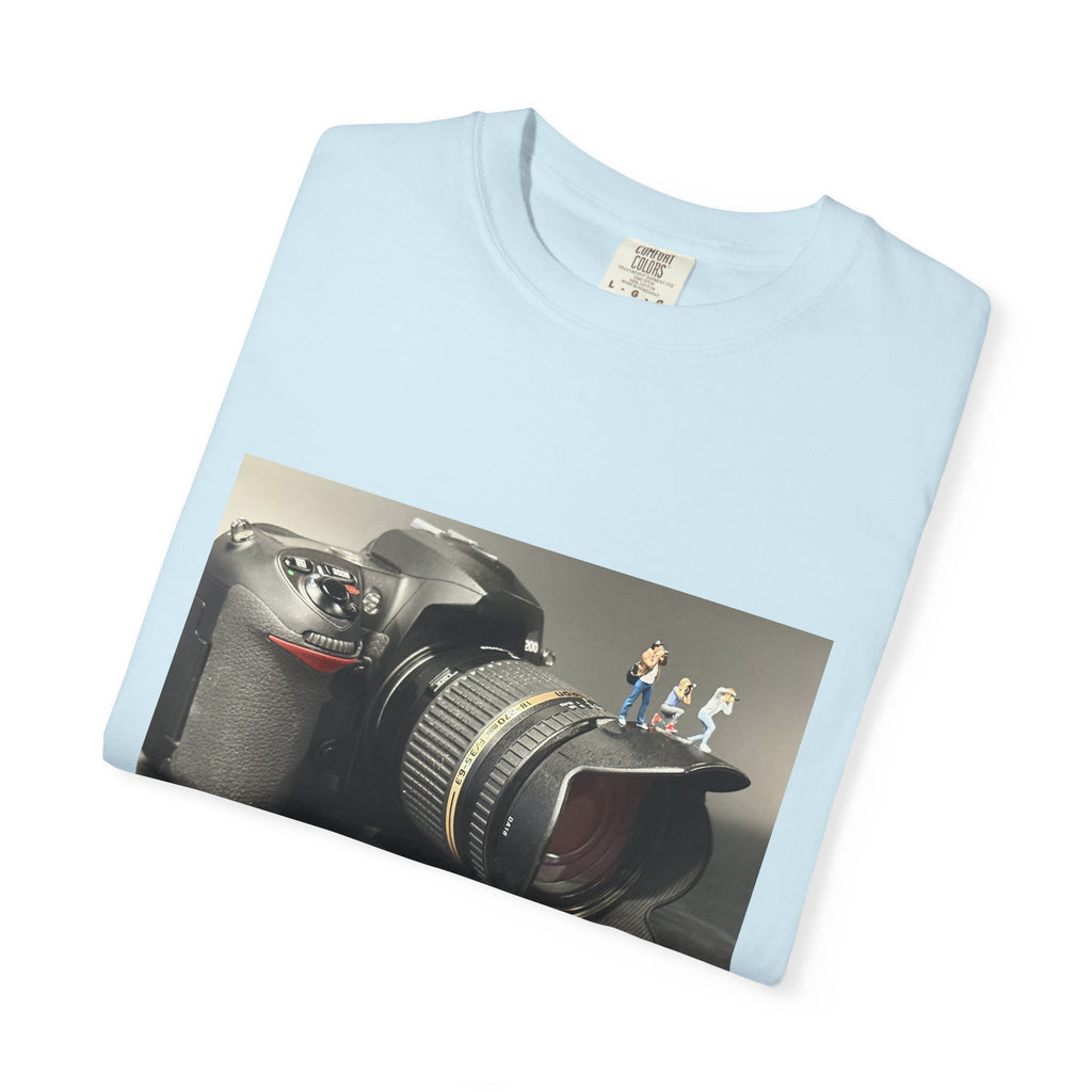 Patience & Focus Camera Tee — Photographer Inspirational Graphic T-Shirt