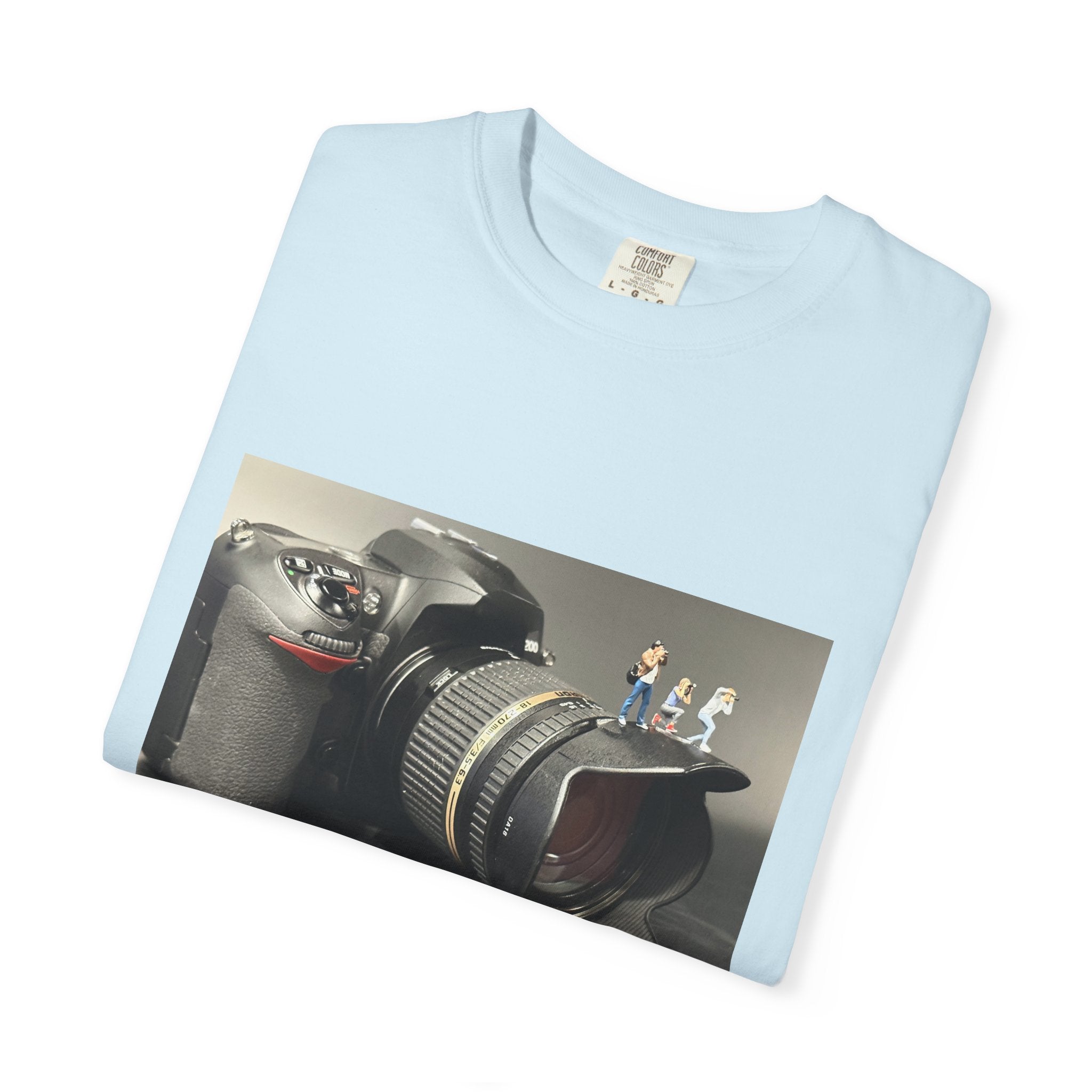 Patience & Focus Camera Tee — Photographer Inspirational Graphic T-Shirt