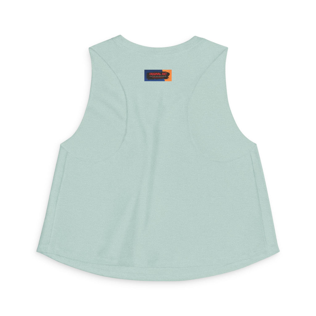 Mom Magic Crop Top — Cute Pastel Mother's Day Tank