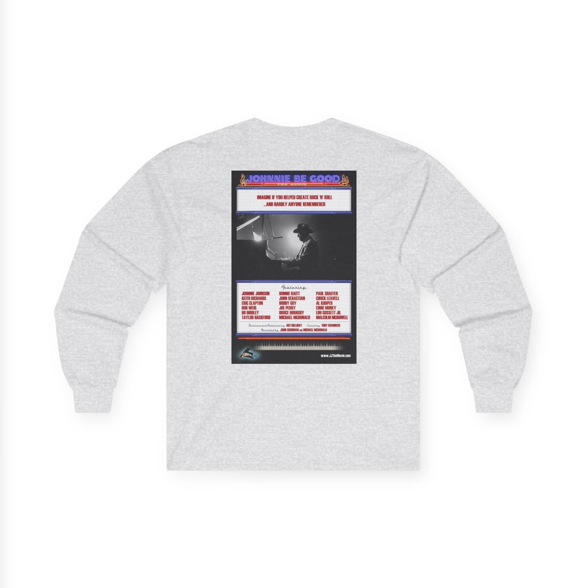 "Johnnie Be Good Documentary" Long Sleeve Tee