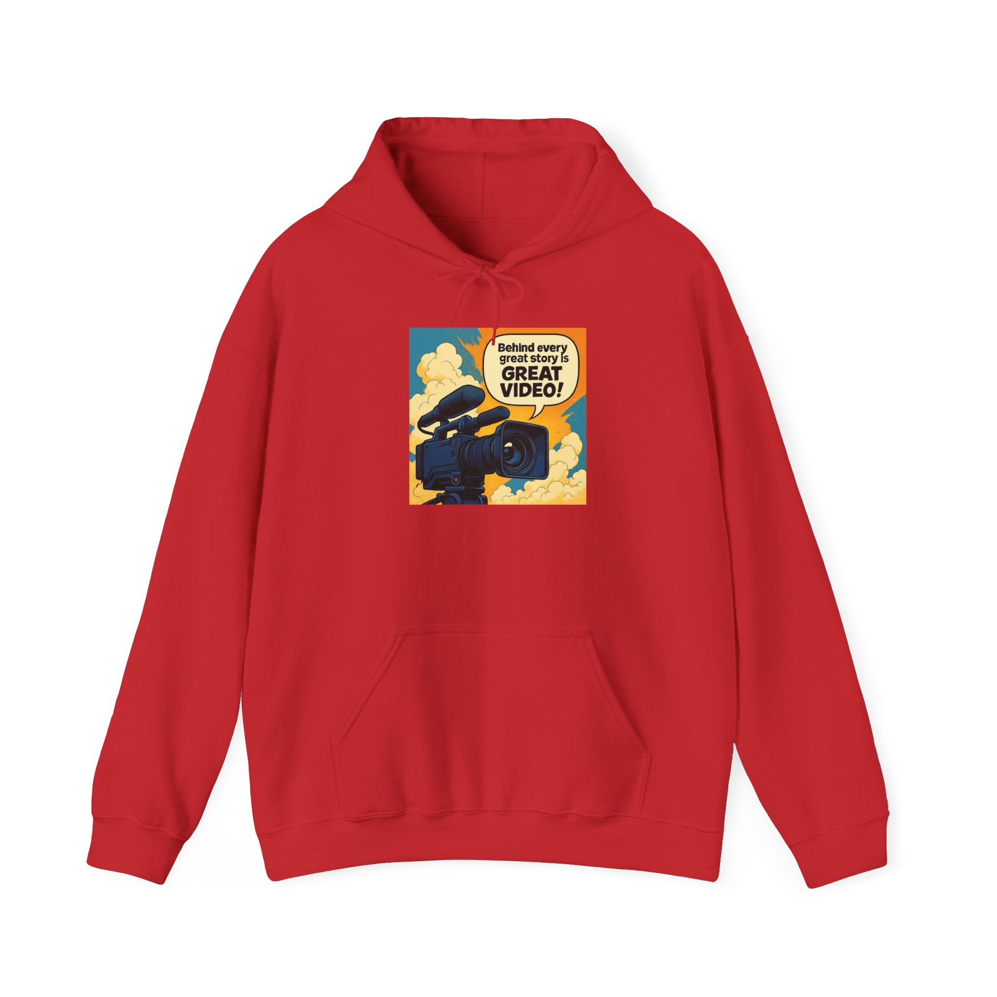 "Behind Every Great Video" Graphic Sweatshirt