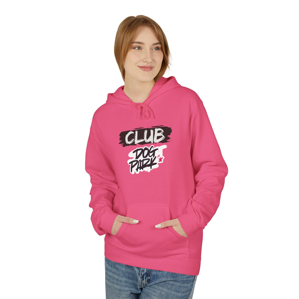 Club Dog Park Unisex Midweight Softstyle Fleece Hoodie