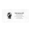 The Bald Life Beach Towel (Funny Gift)