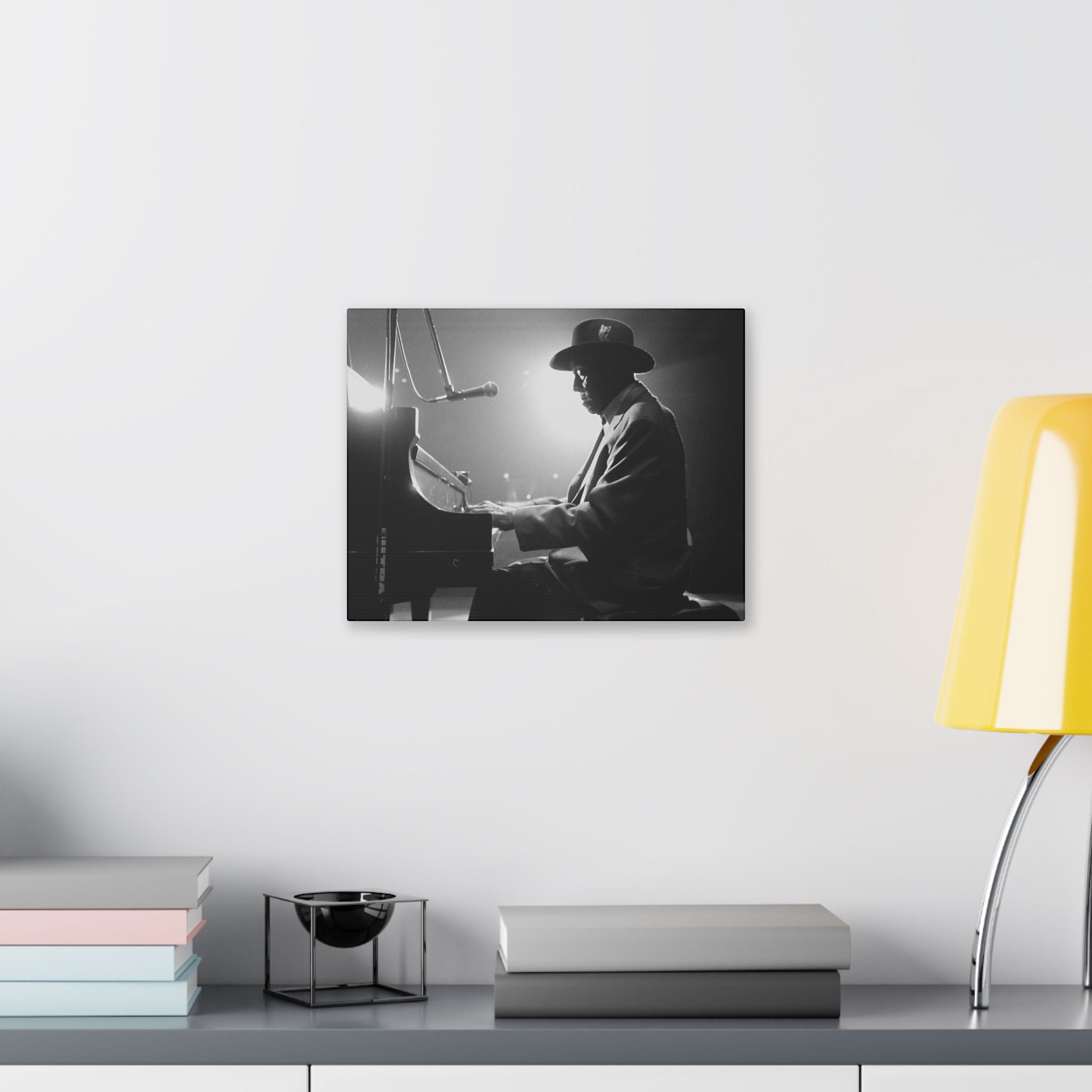 Rock and Roll Pioneer Johnnie Johnson Canvas Print