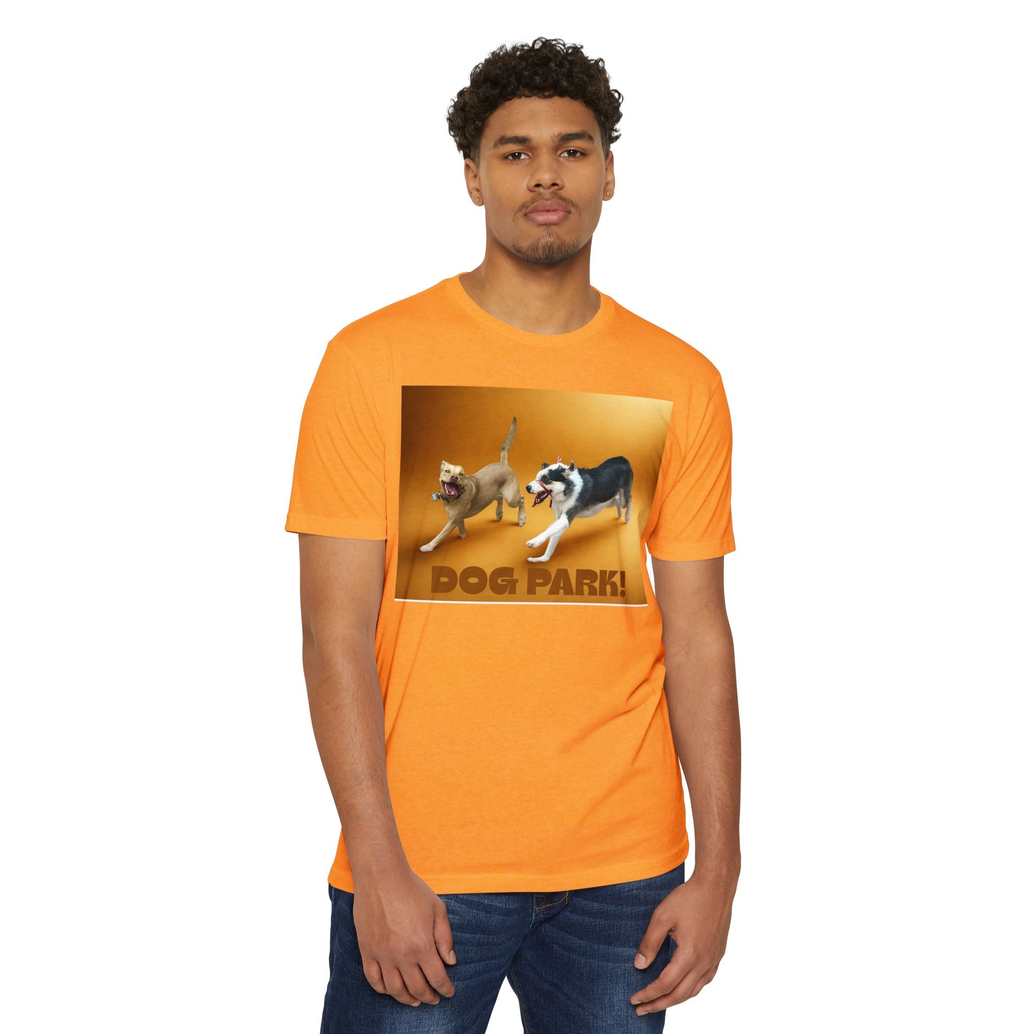Dog Park Playful Unisex T-Shirt, Pet Lover Tee, Casual Dog Owner Gift, Dog Walking Apparel, Unique Animal Lover Shirt