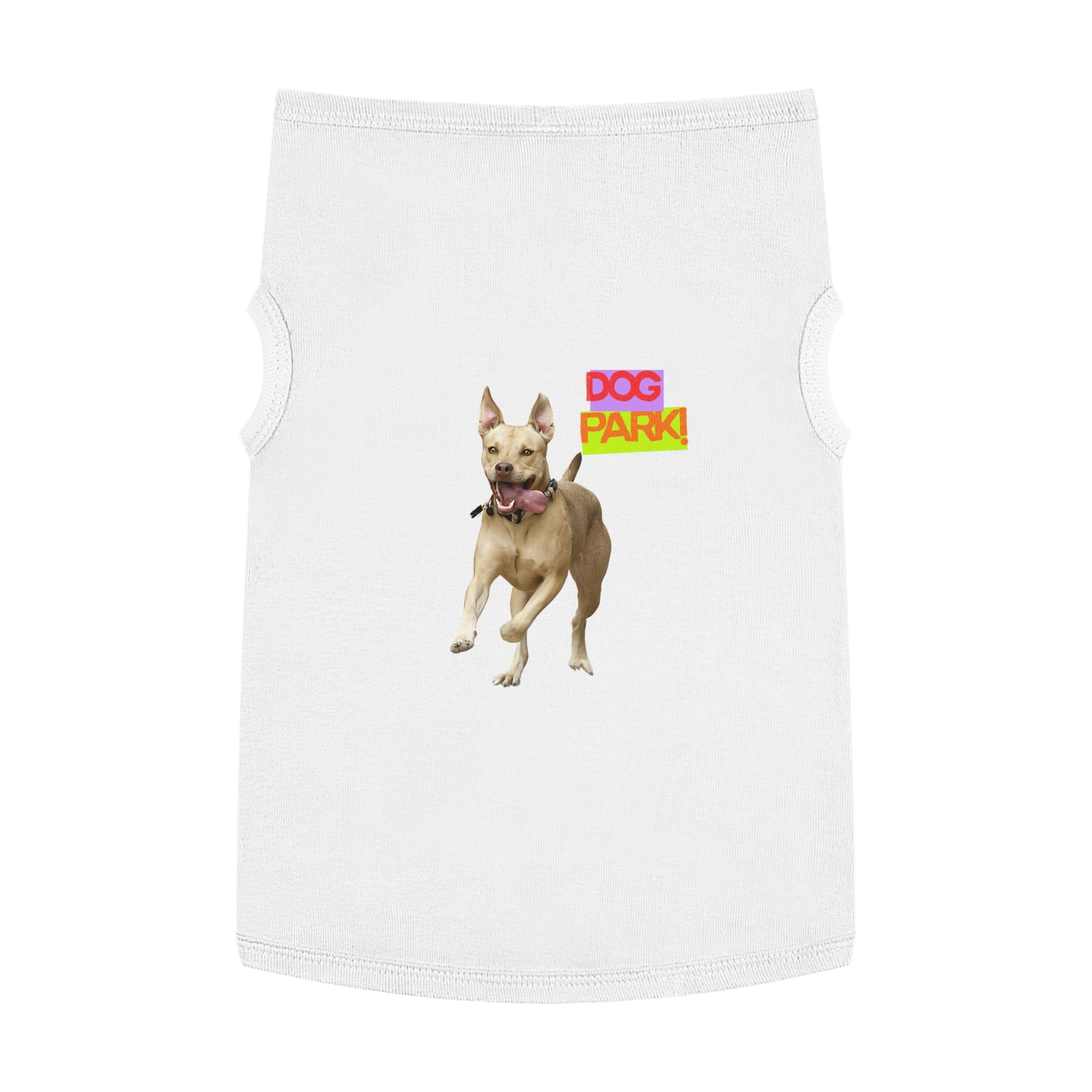 Dog Park Pet Tank Top for Playful Pups, Cute Dog Apparel, Summer Dog Fashion, Pet Birthday Gift, Outdoor Adventure Gear