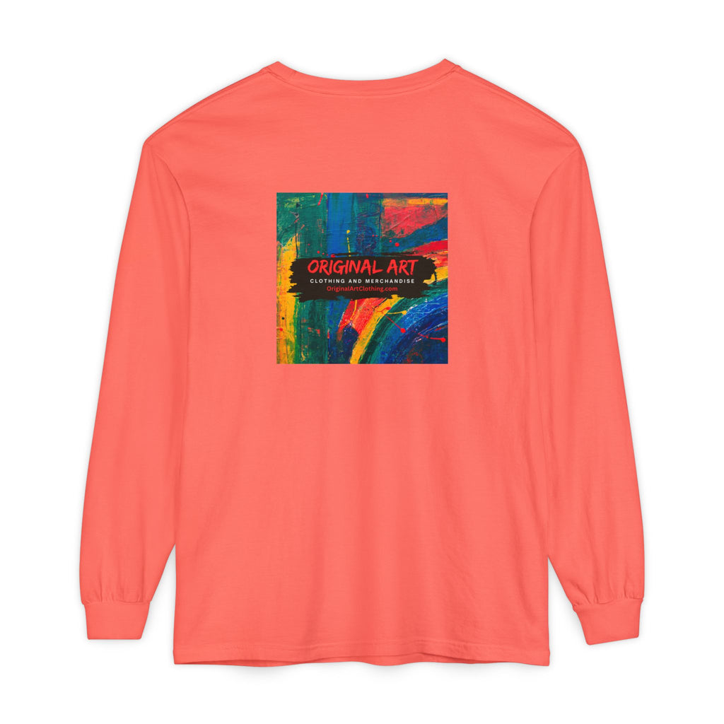 I Teach — 'It's a Work of Heart' Long Sleeve Teacher T-Shirt