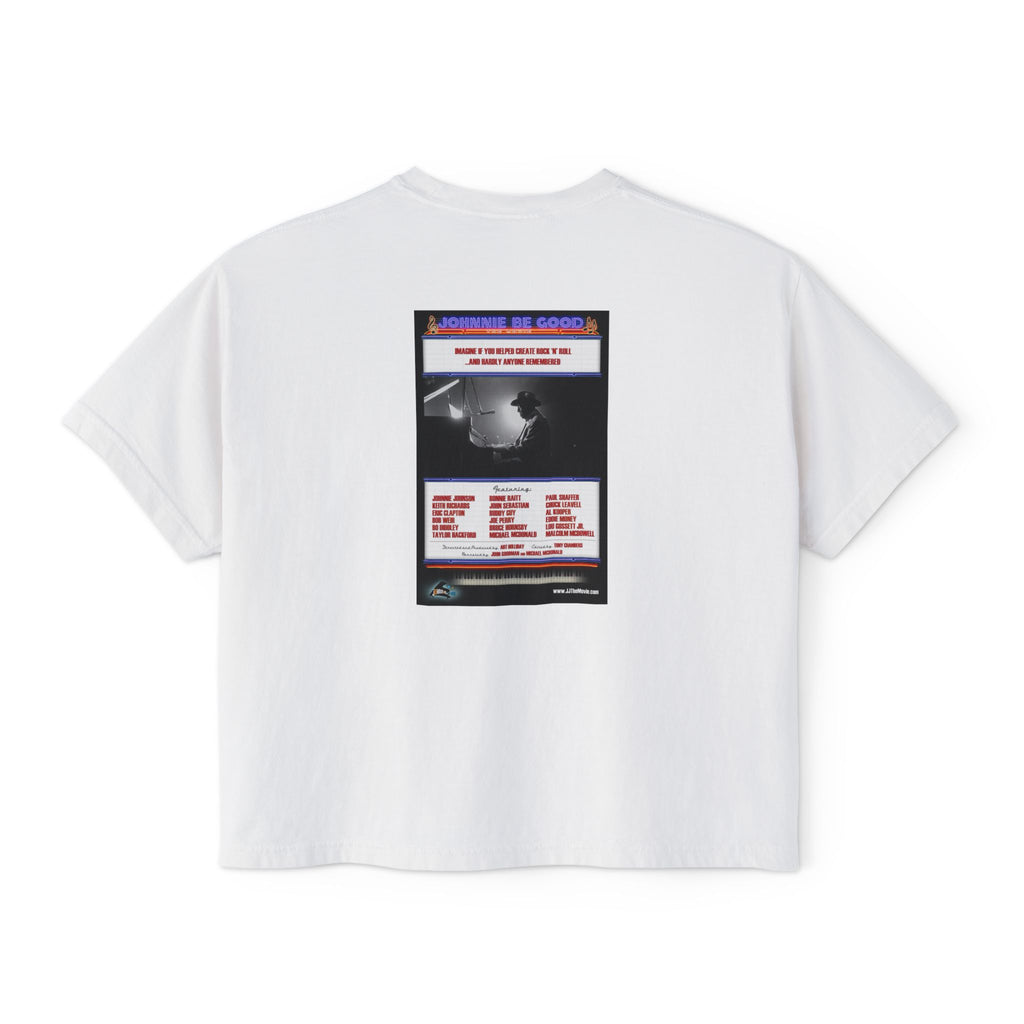 Johnnie Be Good documentary Women's Boxy Tee —