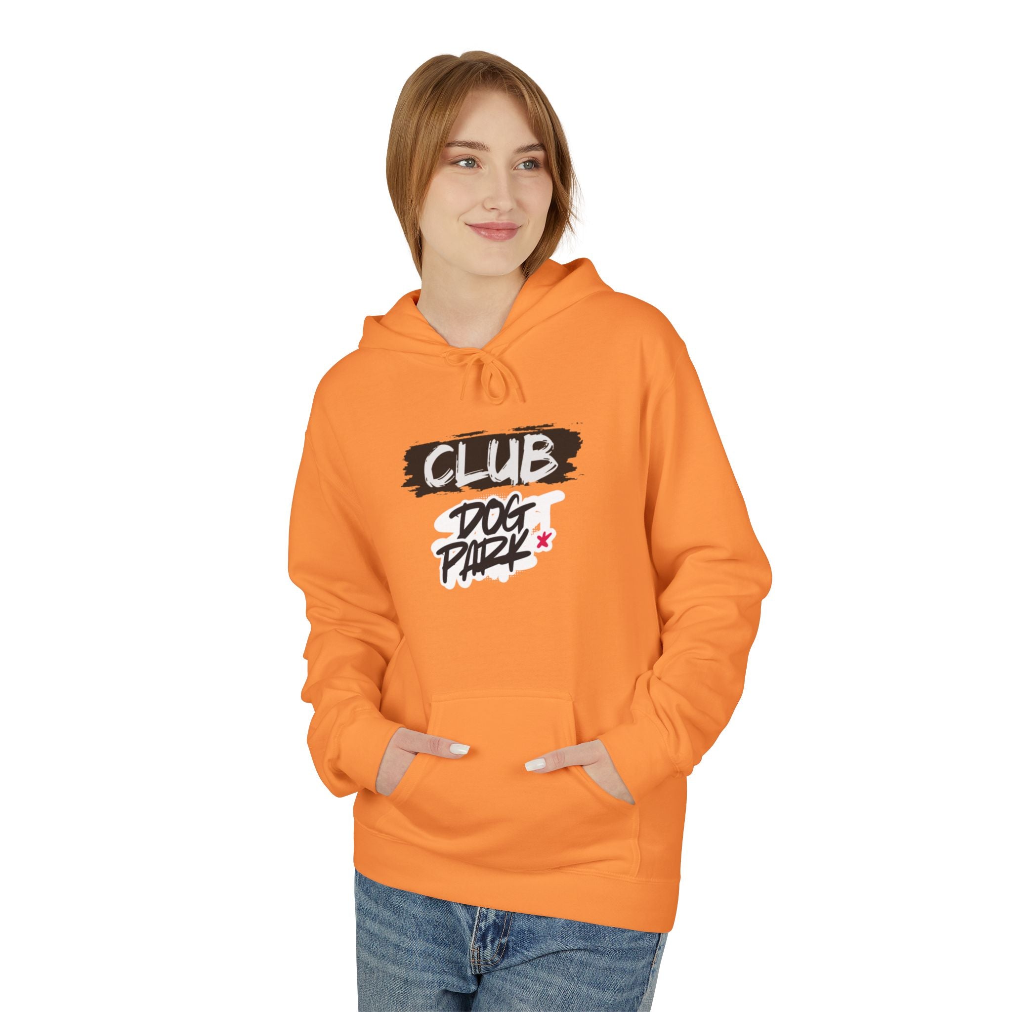 Club Dog Park Unisex Midweight Softstyle Fleece Hoodie