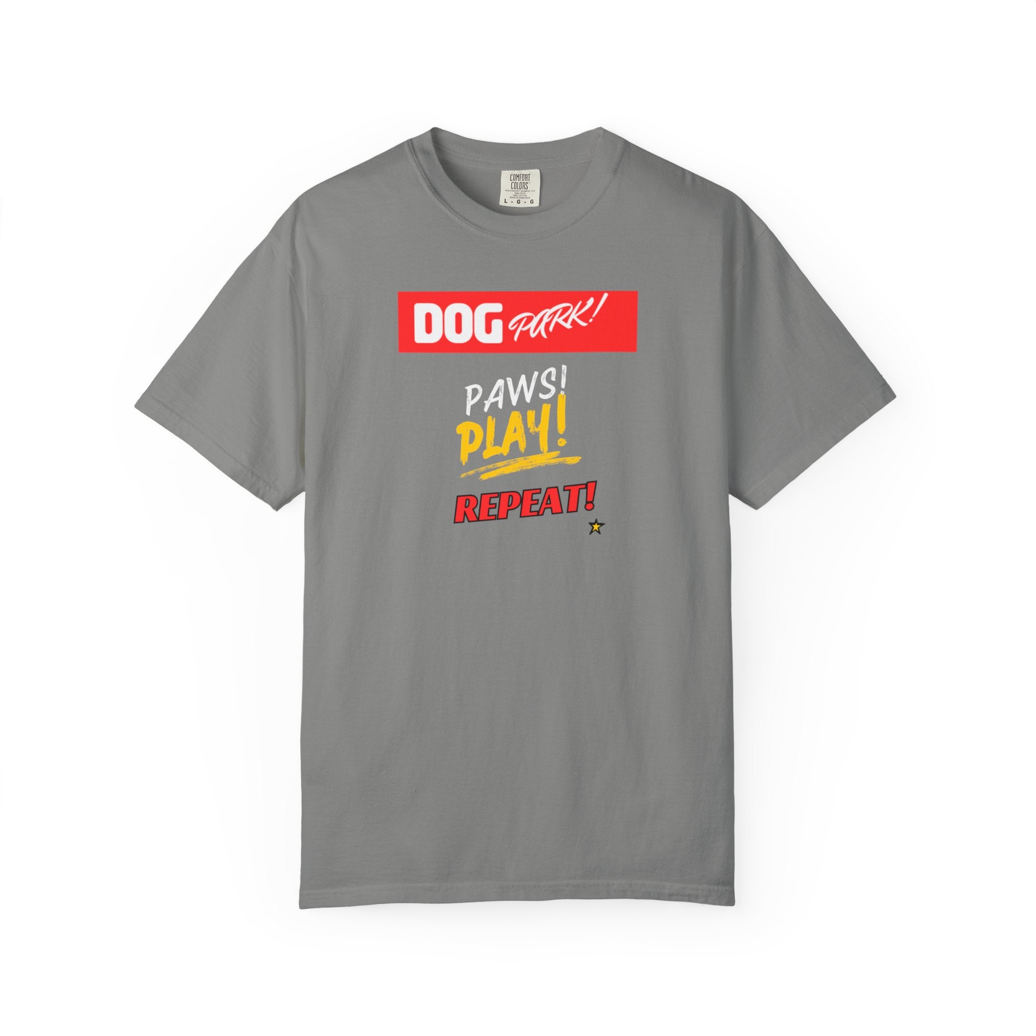 Dog Park Unisex Garment-Dyed T-shirt