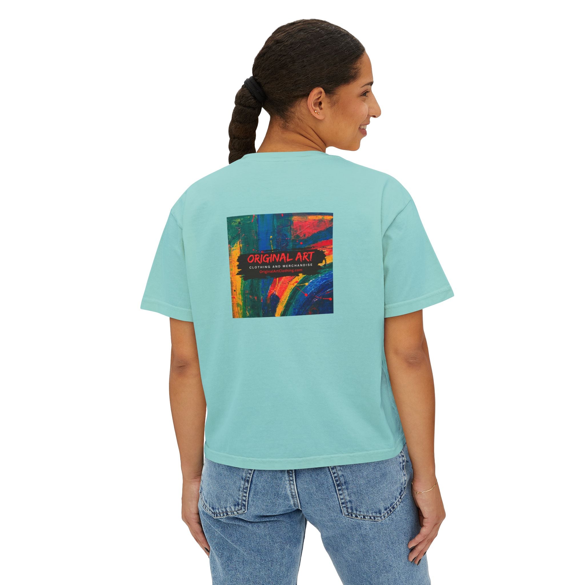 Dog Park Women's Boxy Tee, Cute Pet Lover Shirt, Casual Tee for Dog Owners, Gift for Dog Lovers, Fun T-Shirt for Pet Days