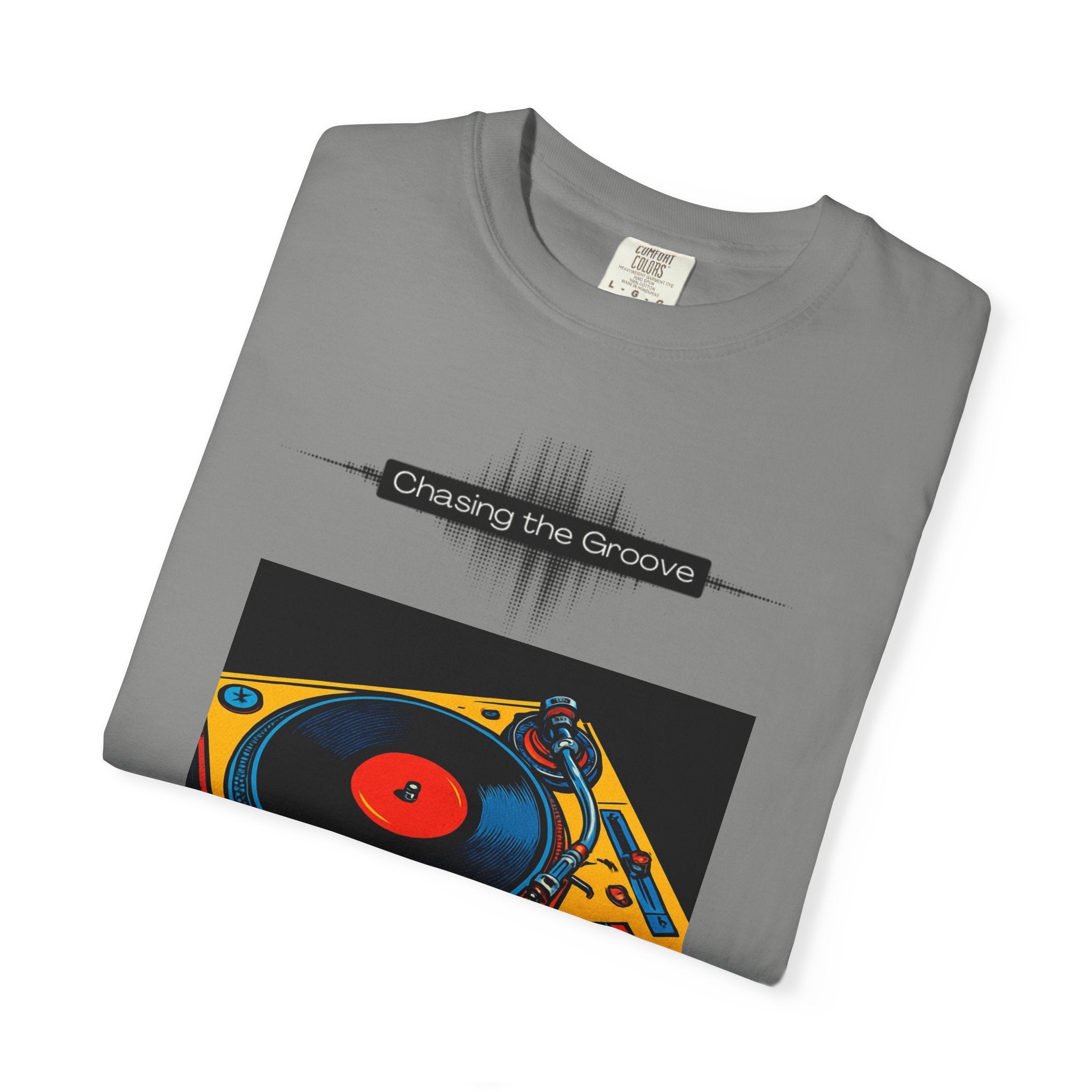 “Chasing the Groove” Retro Soundwave Tee
