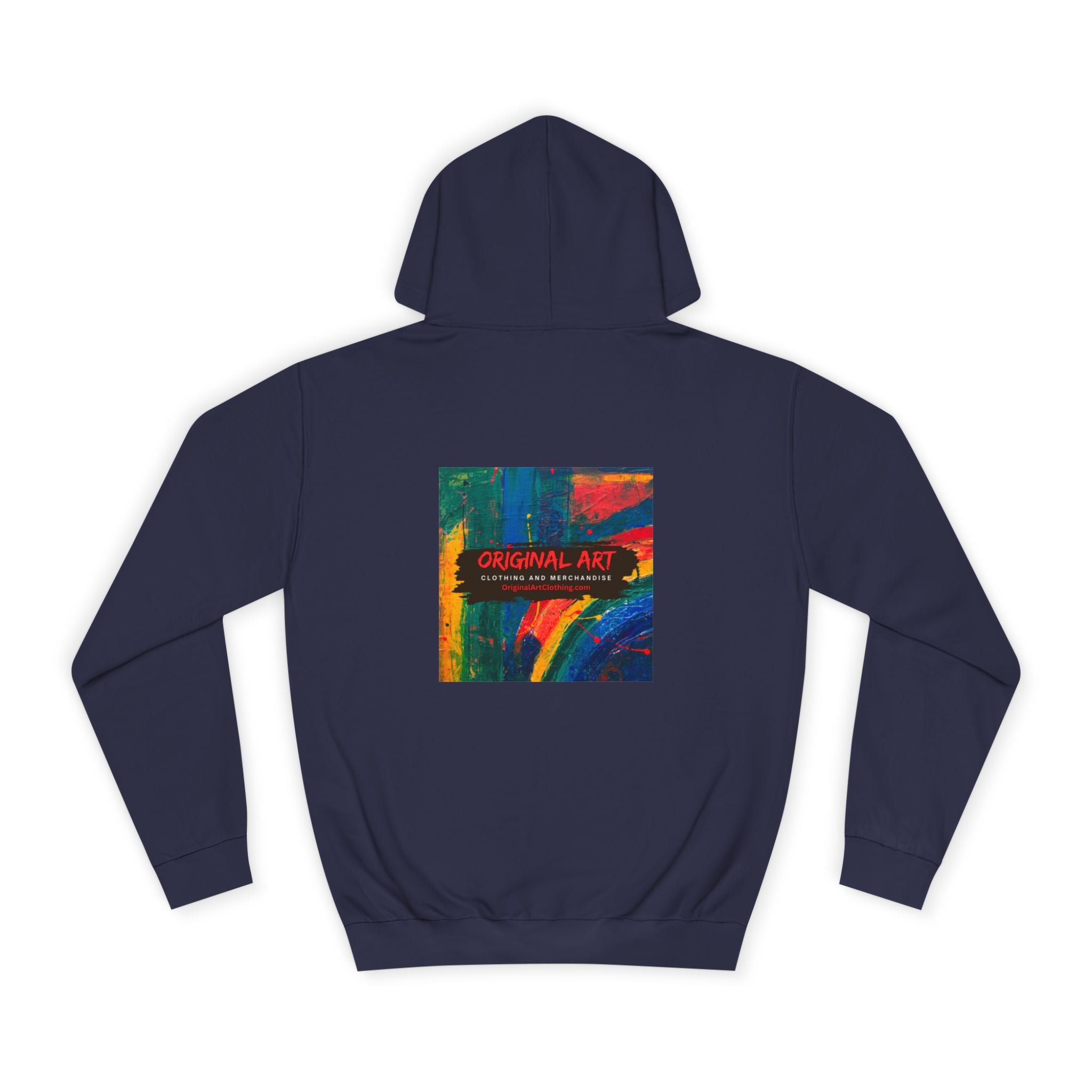 Hoodie — "Deep Thought: My Shelter Dog Rescued Me" Rescue Dog Hooded Sweatshirt