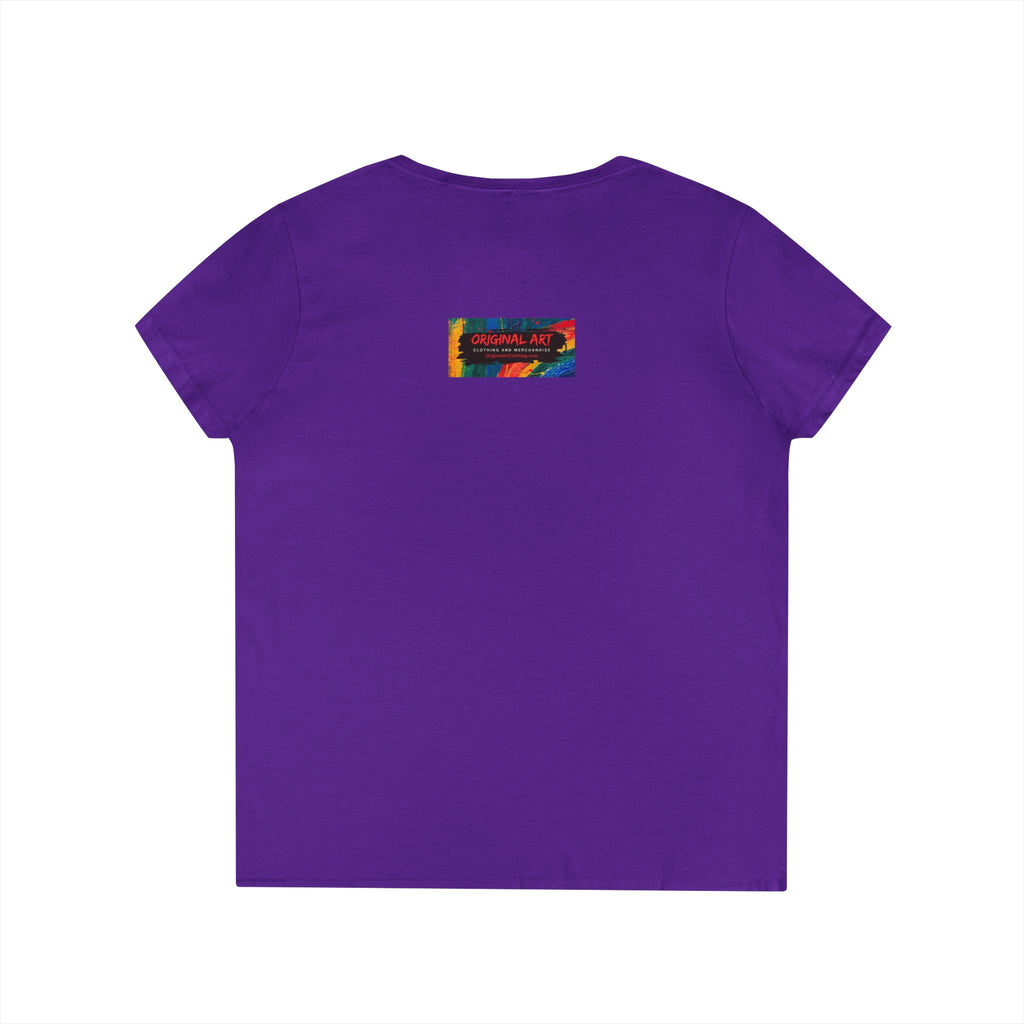 Dog Park V-Neck Tee for Women